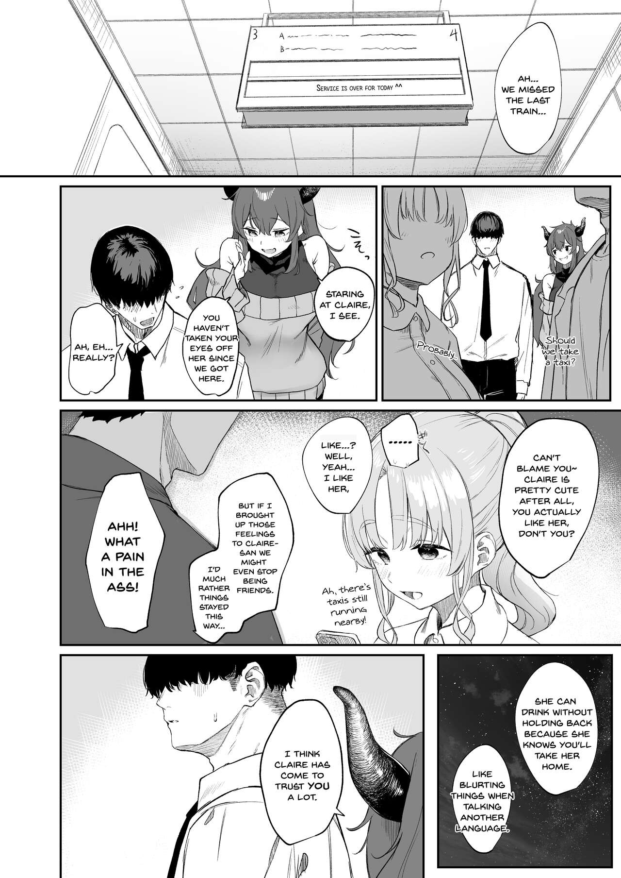 Sister ja Nai Hi no Cleaire-san - She's not a good girl tonight page 7 full