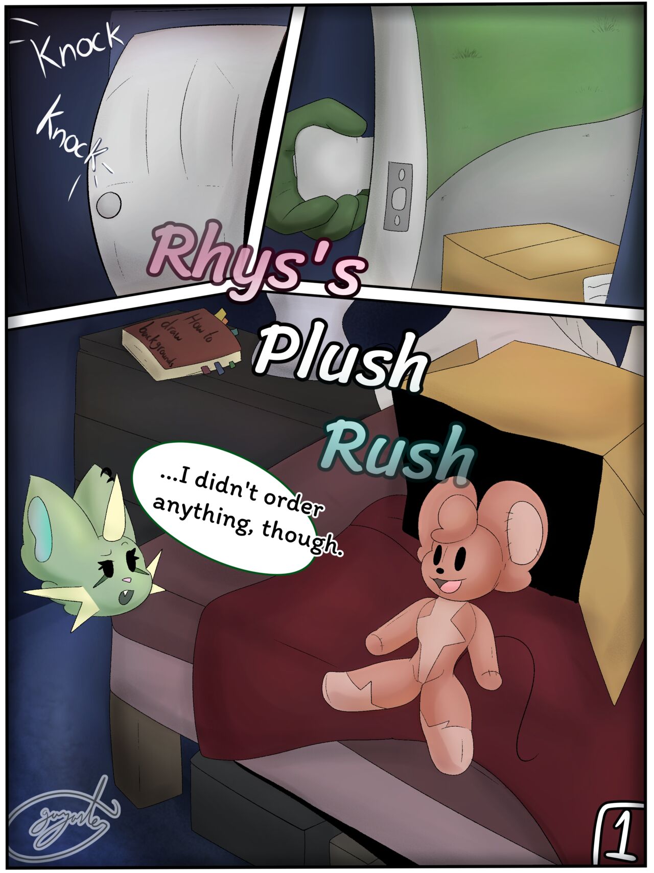 Rhys's Plush Rush page 1 full