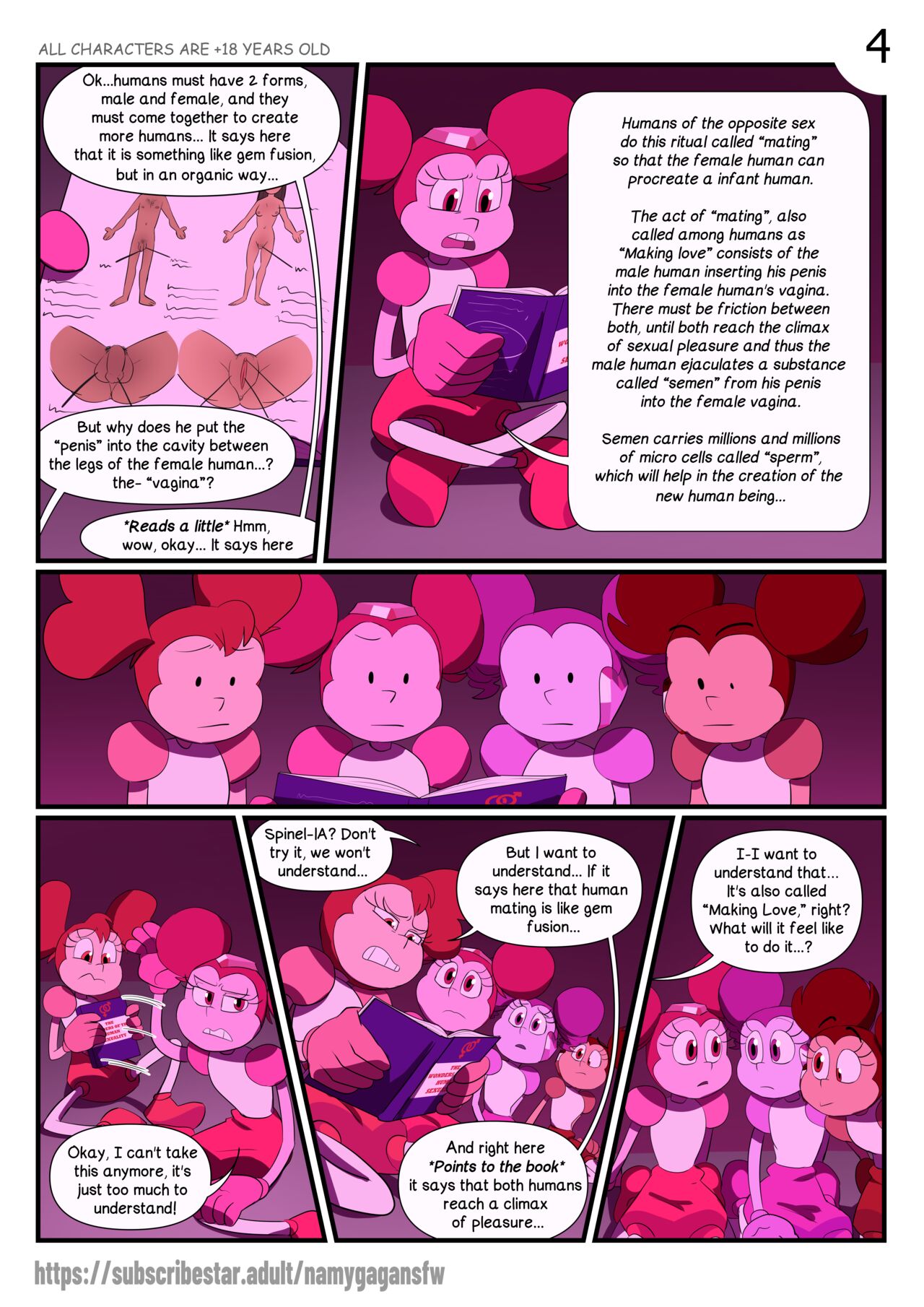 Spinel's GangBang page 4 full