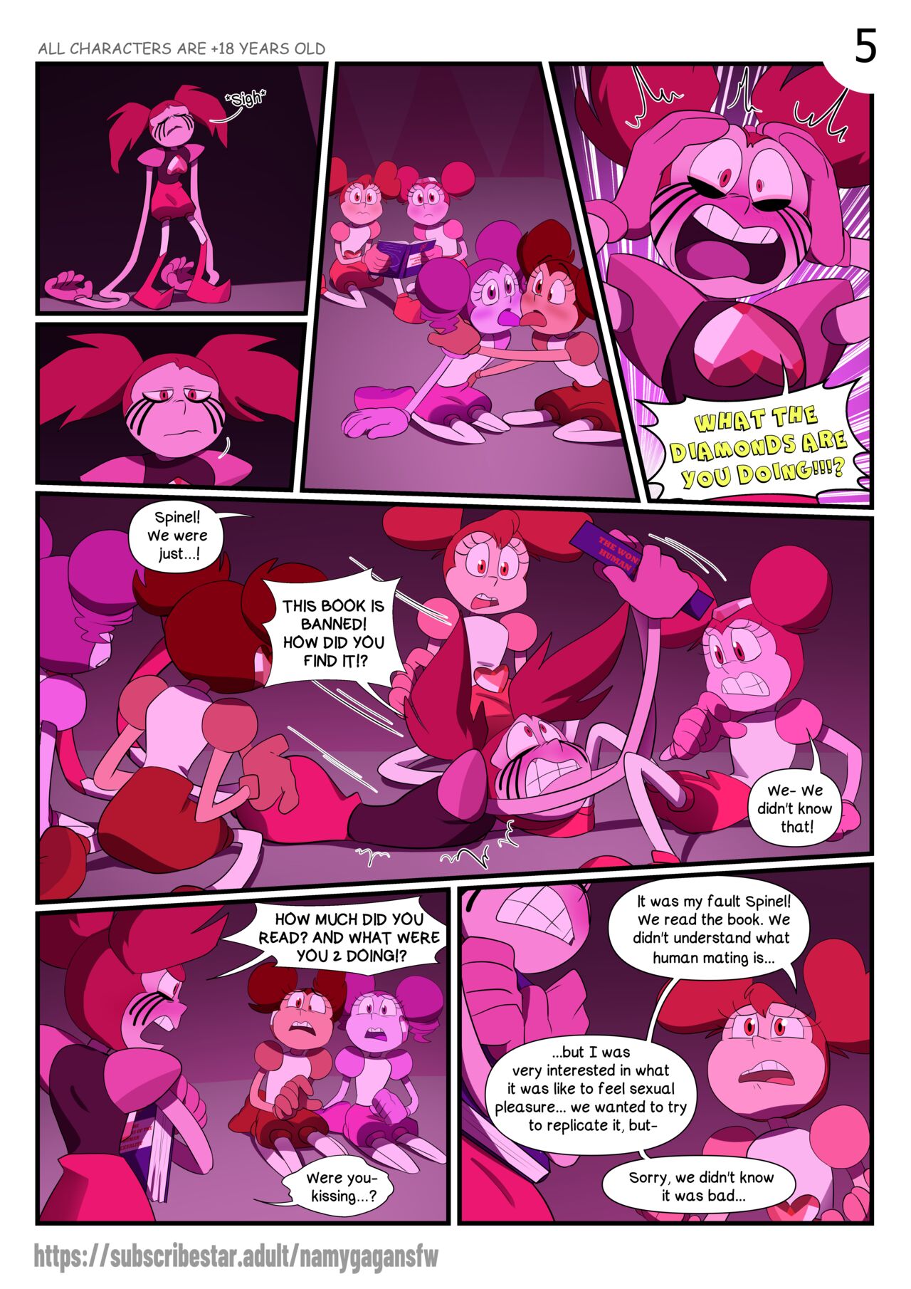 Spinel's GangBang page 5 full