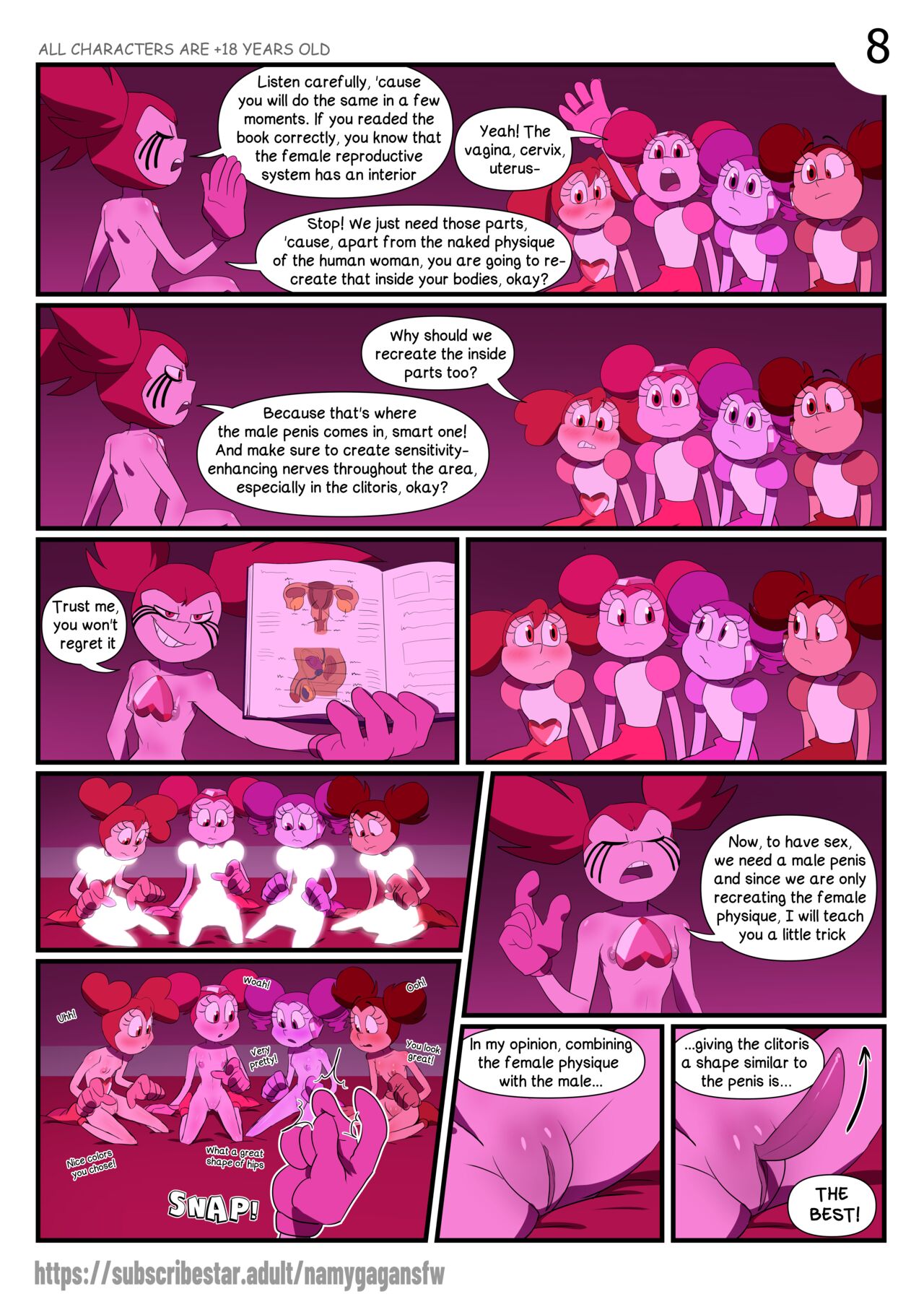 Spinel's GangBang page 8 full