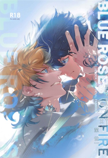 BLUE ROSES ON FIRE cover