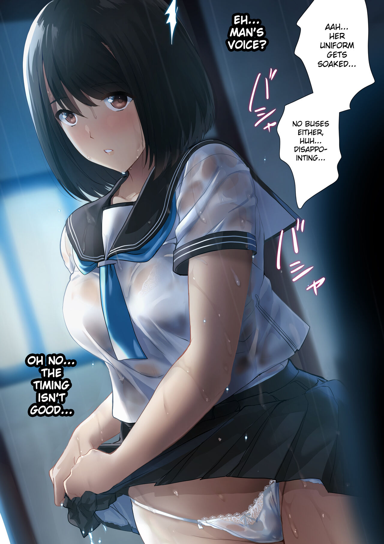 Amayadori de Saimin wa Totsuzen ni | A girl who was suddenly hypnotized while taking shelter from the rain page 4 full