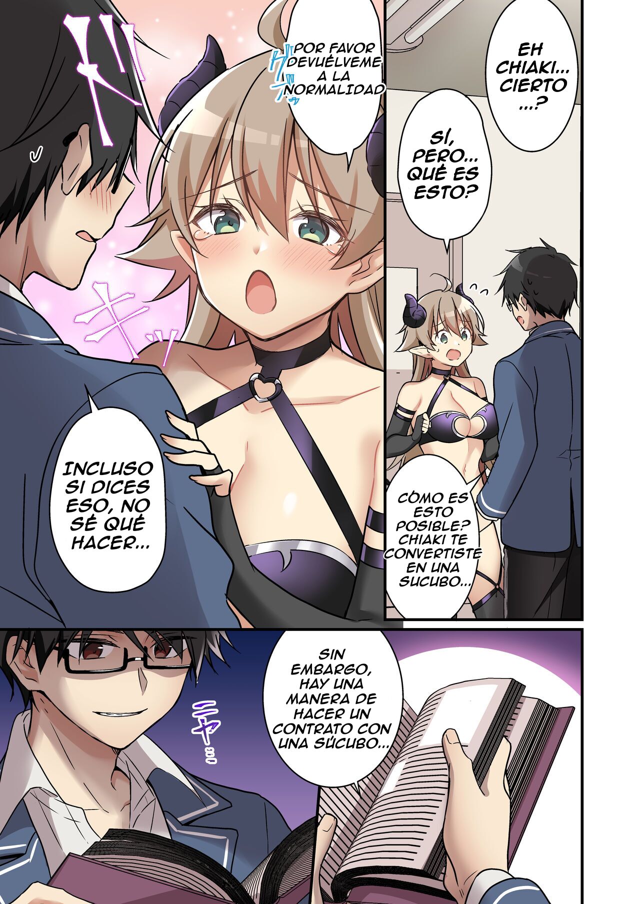 Shoukan Sareta Succubus ga Boku da Nante Kiitenain desu kedo page 6 full