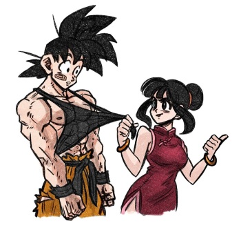 goku x chichi cover