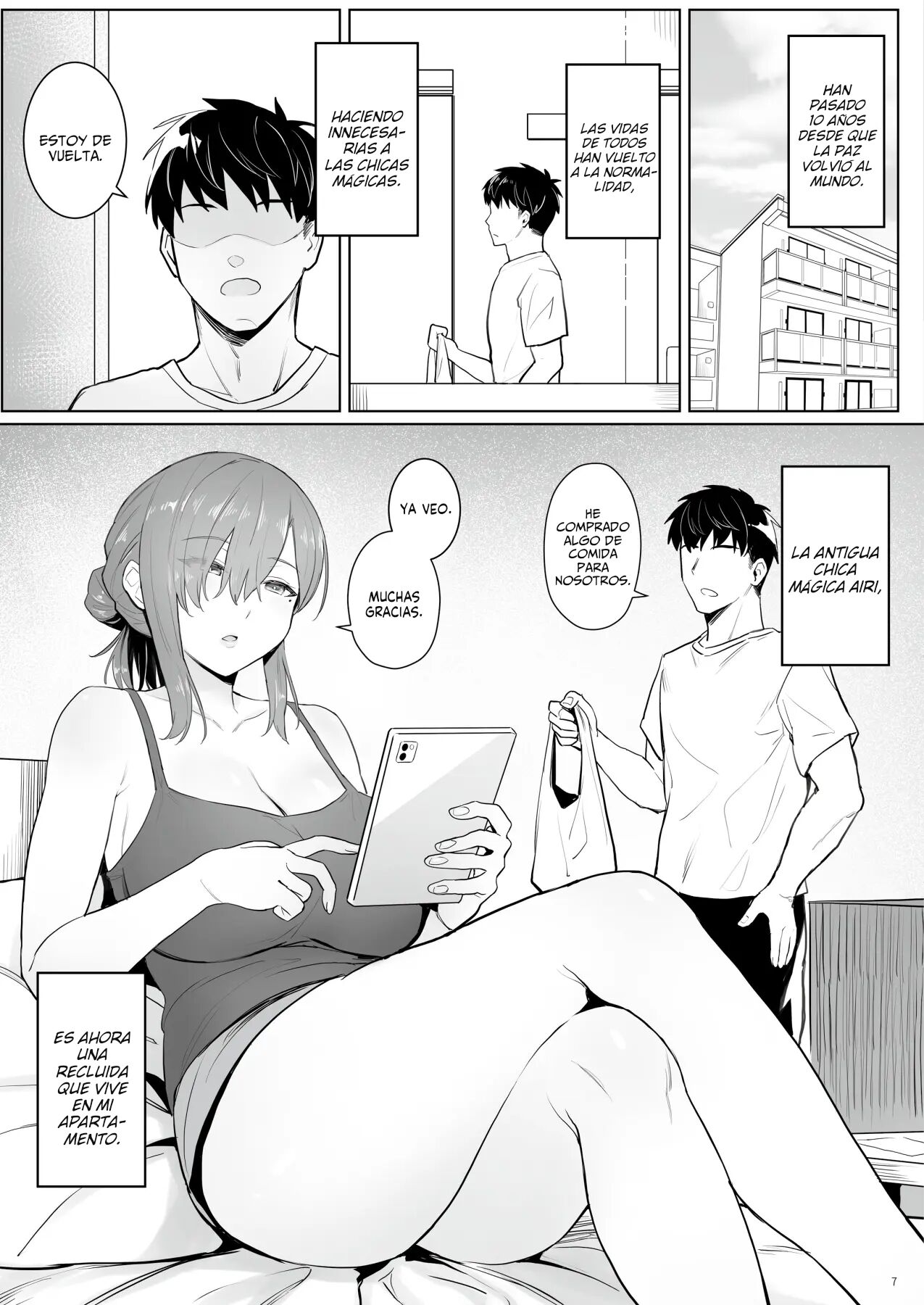 Moto Mahou Shoujo no Hikikomori Seikatsu | La Vida NEET De Una Antigua Chica Mágica page 6 full
