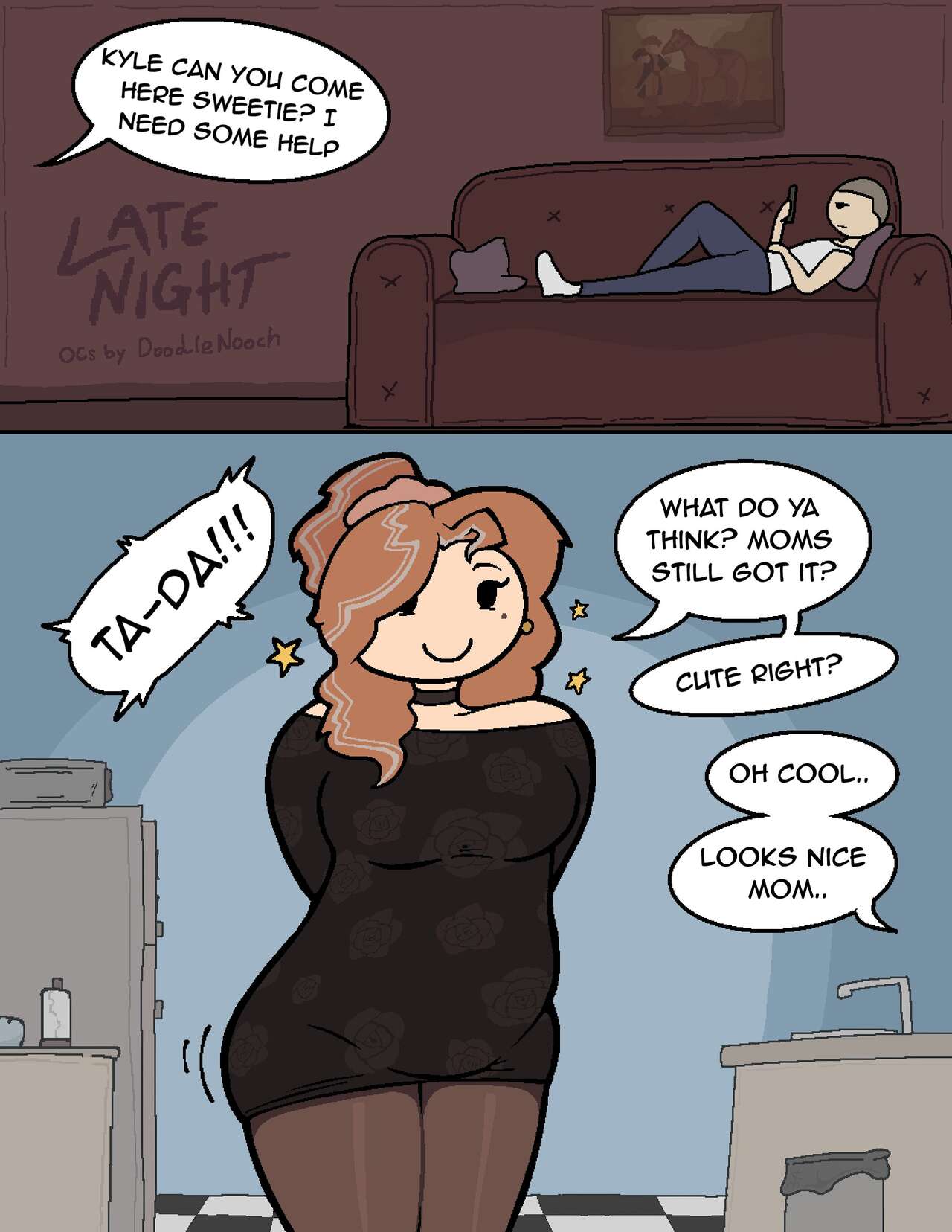 Late Night page 1 full