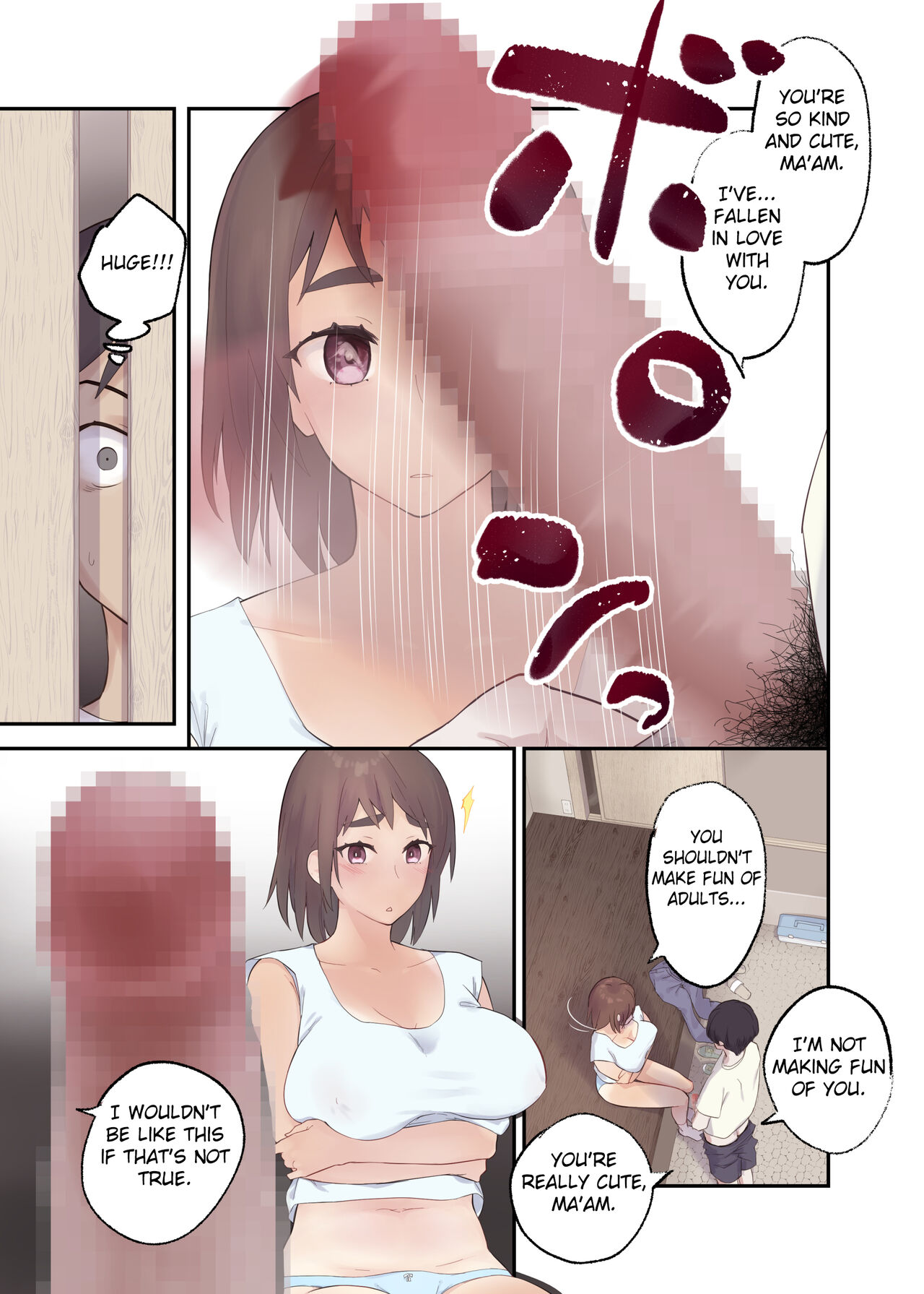 Tomo Chin ni Ochita Haha to Sore ni Mezameru Ore page 8 full
