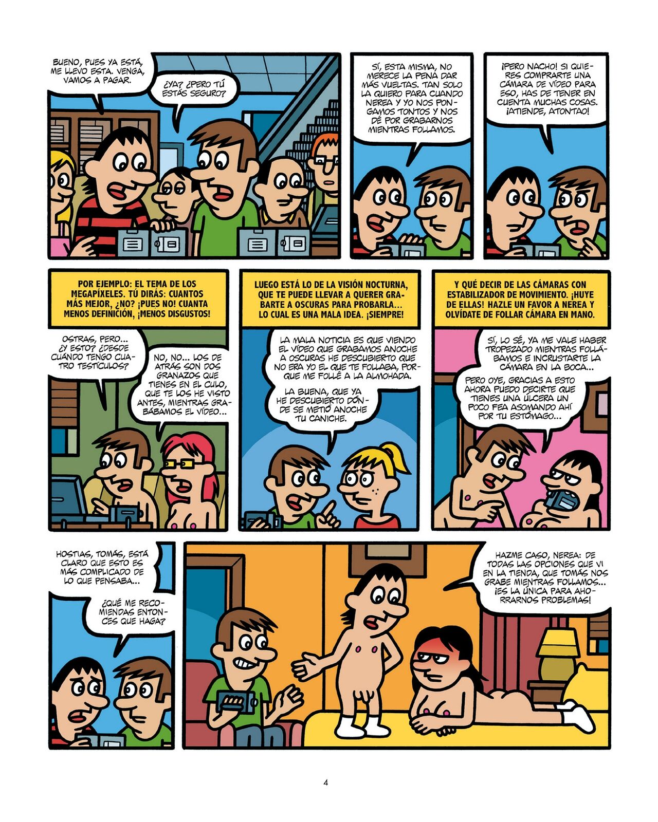 Sexorama - Consejos sexuales para chavalas y chavales page 4 full