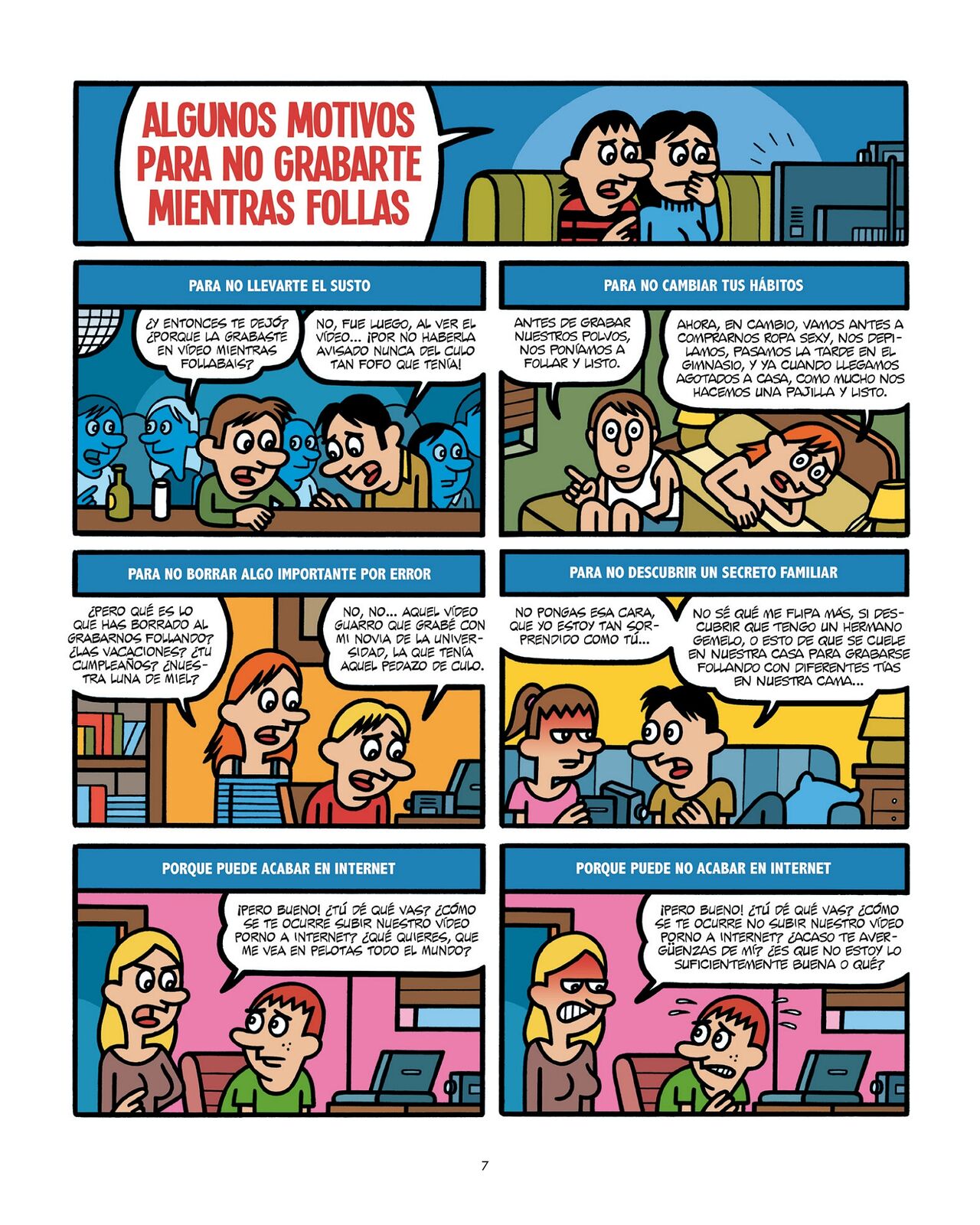 Sexorama - Consejos sexuales para chavalas y chavales page 7 full