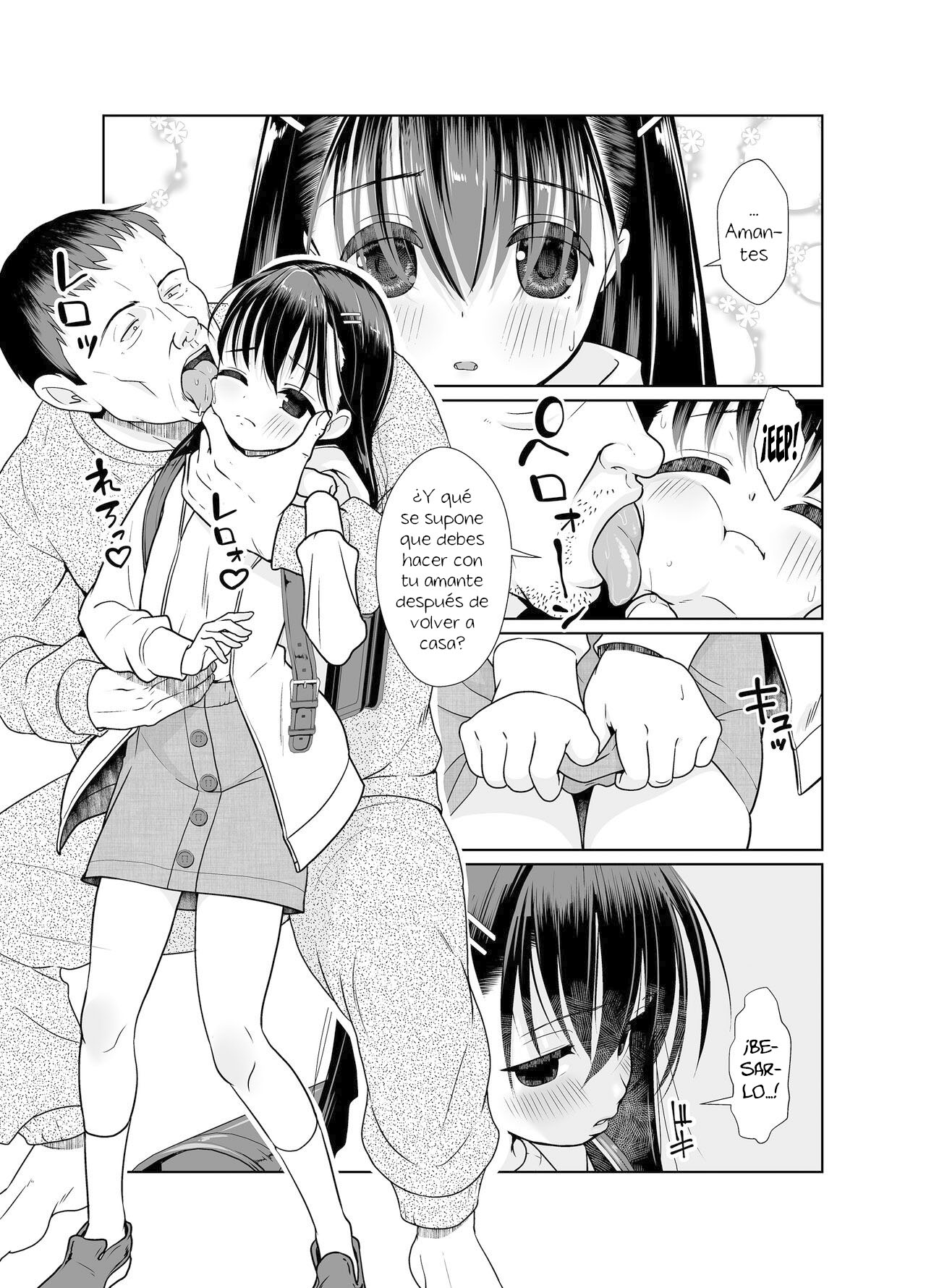 Kenryoku Kakusa Lovers Lolicon no Koibito ni Natta 9-saiji | Uneven Tendency: The case of the nine-year-old and her lolicon lover! page 9 full