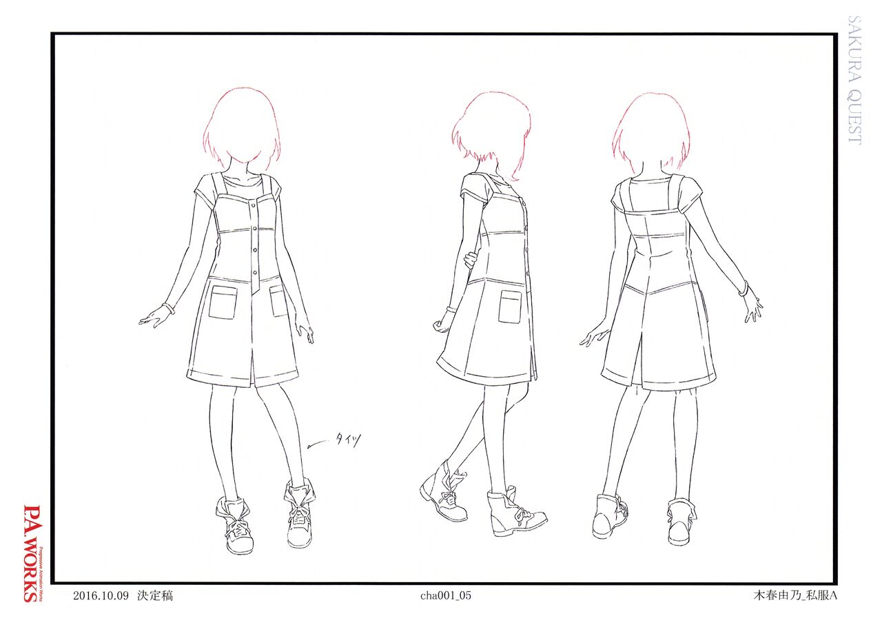 Sakura Quest Settei page 7 full