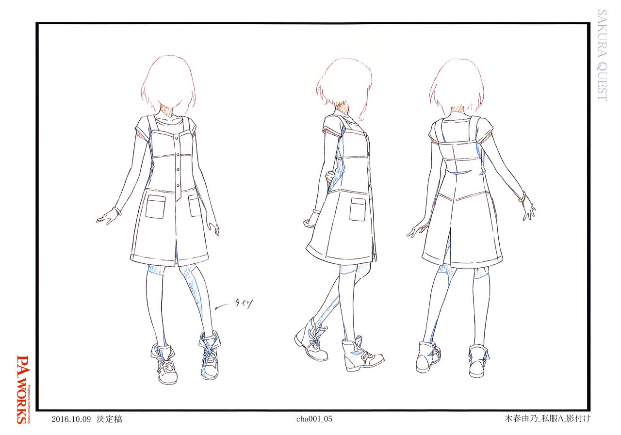 Sakura Quest Settei page 8 full