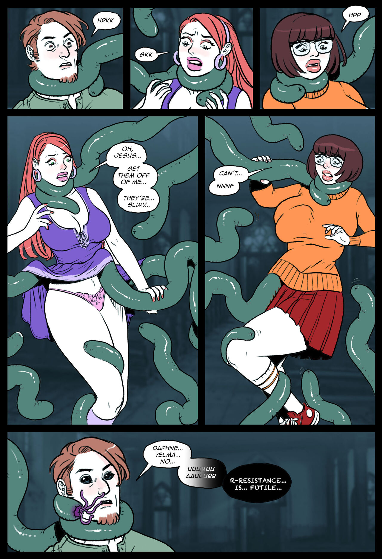 Daphne &amp; Velma vs. Tentacles page 7 full