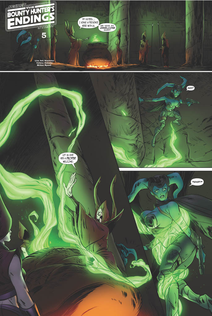 Star Wars: The Bounty Hunter's Endings 5 page 1 full