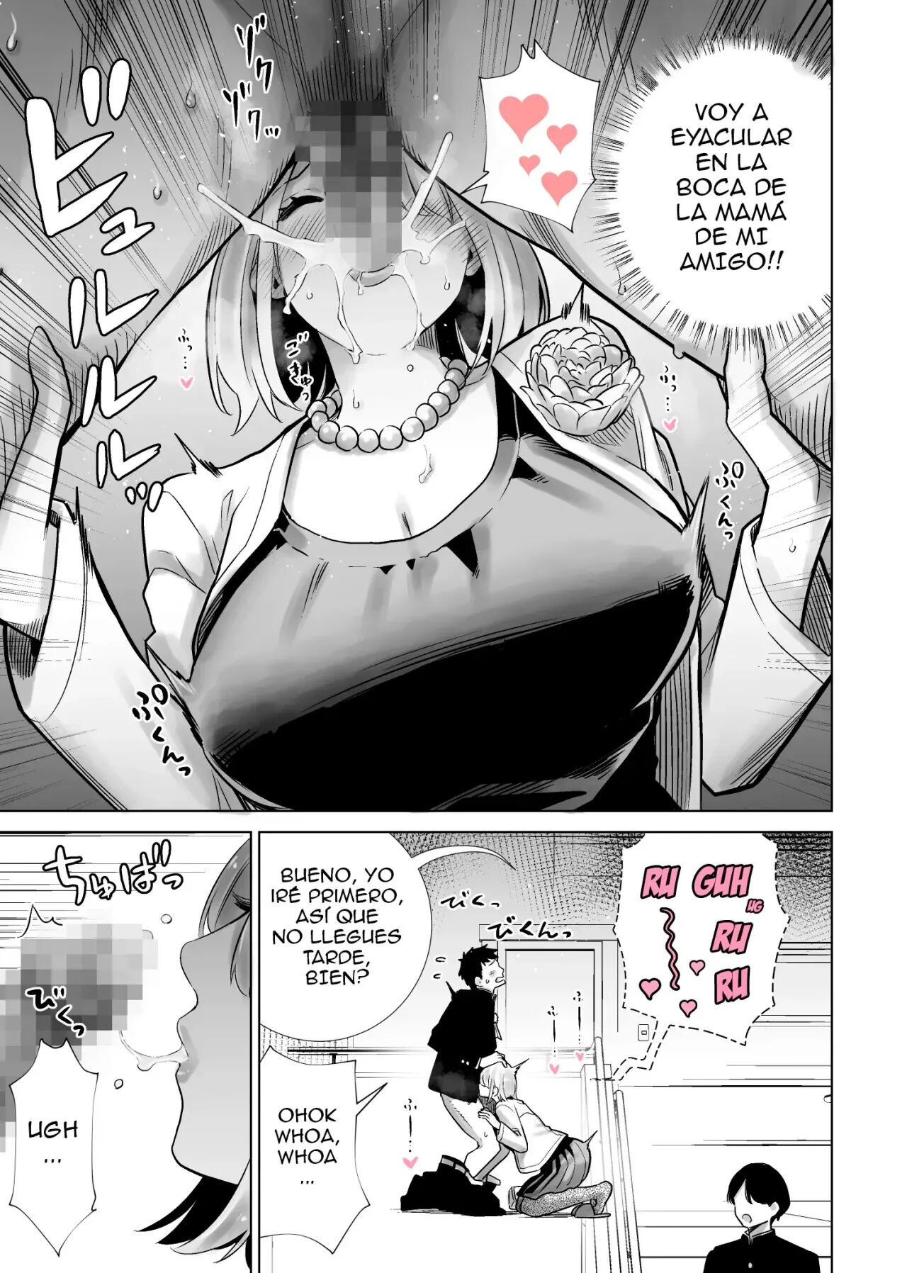 Tomodachi no Mama ga Boku no Dekachin de Ikimakutta  Sotsugyoushiki | Mi ceremonia de graduación donde la mamá de mi amigo se vino con mi gran polla page 7 full