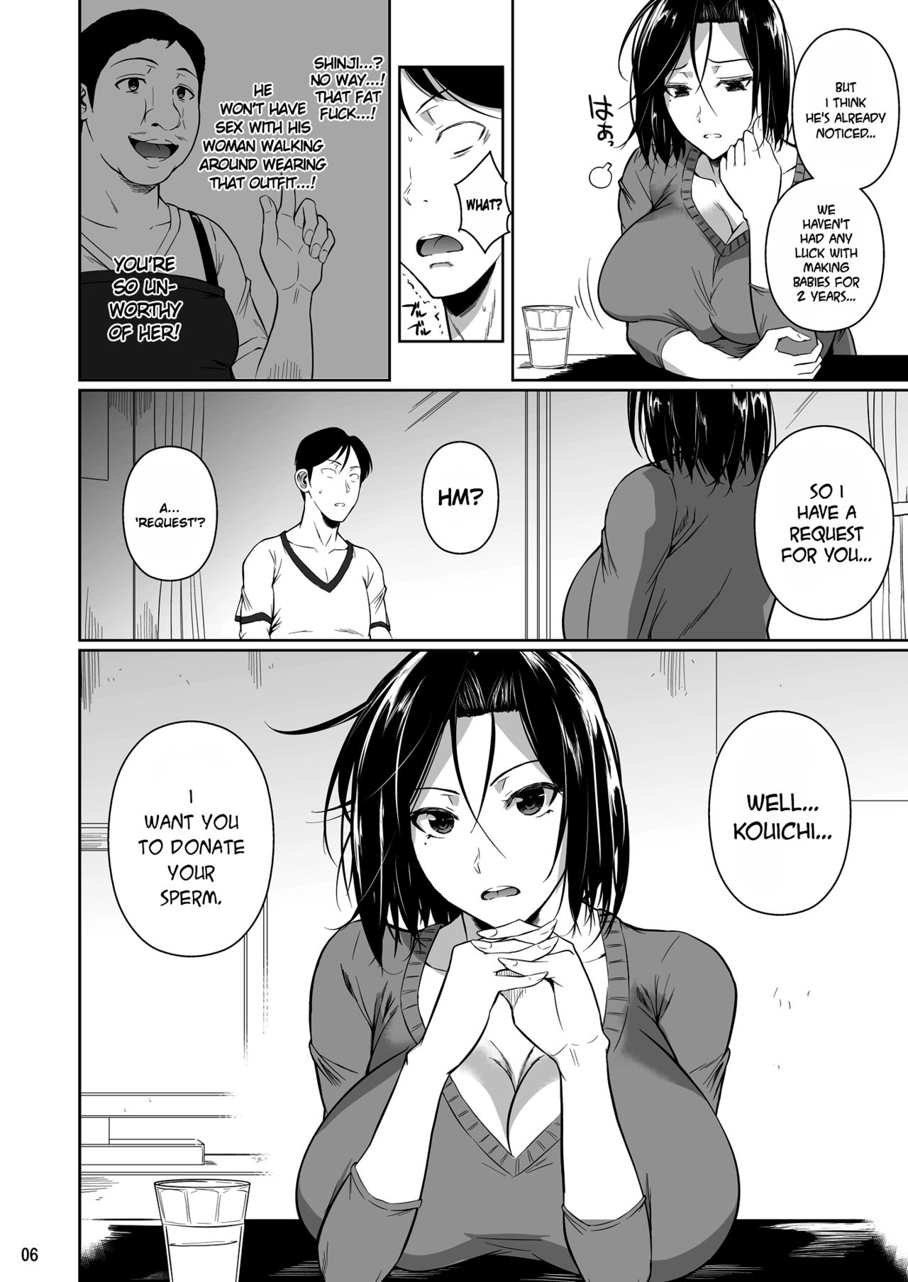 Shoutengai no Ana Zuma-tachi | The Downtown Shopping Street's Wife's Holes ~ part 1 + 2 page 7 full
