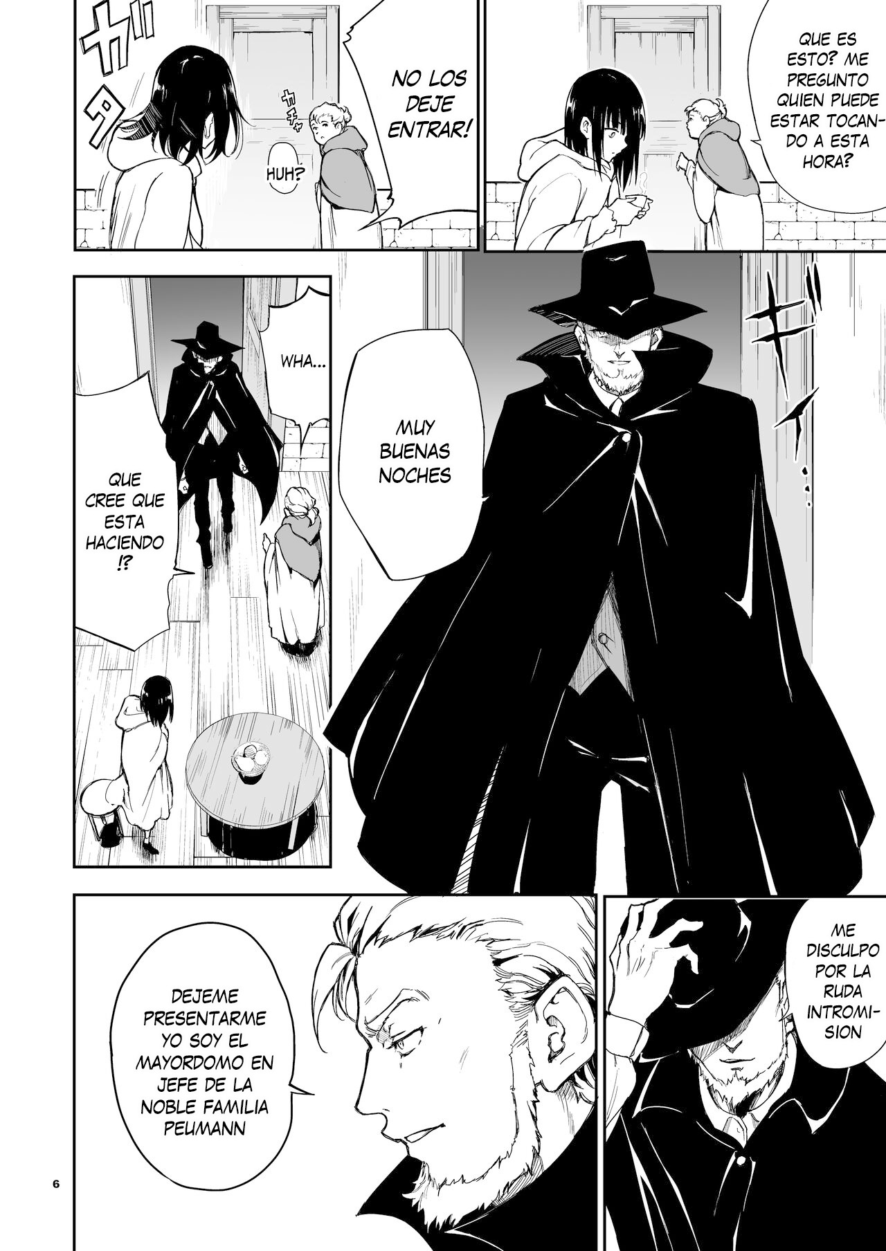 Maid Kyouiku. 6 -Botsuraku Kizoku Rurikawa Tsubaki- | Educando a la sirvienta 6 page 6 full