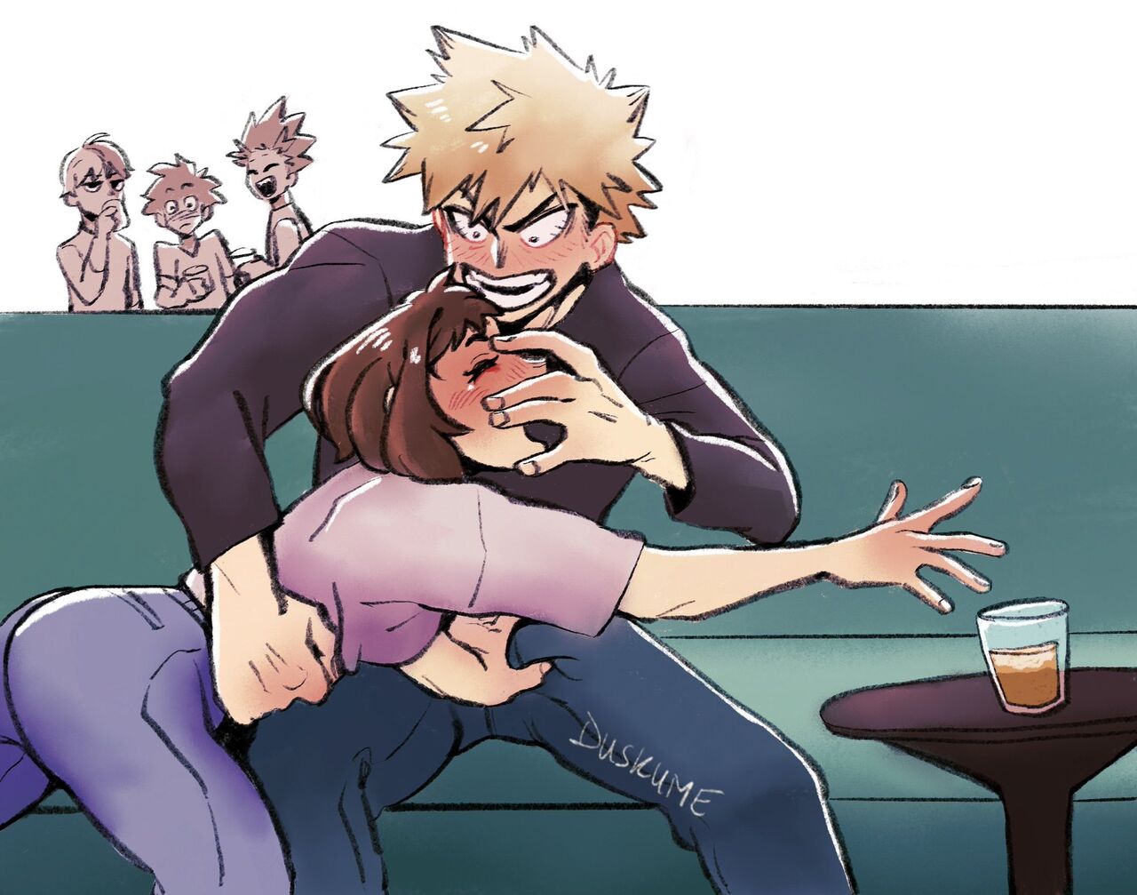 Drunk Ochako page 3 full