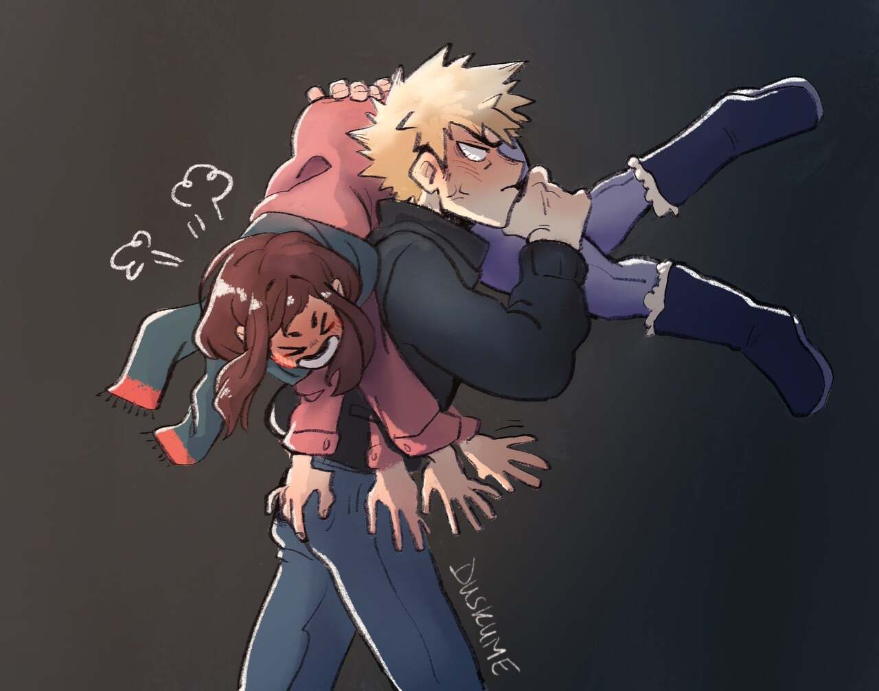 Drunk Ochako page 5 full