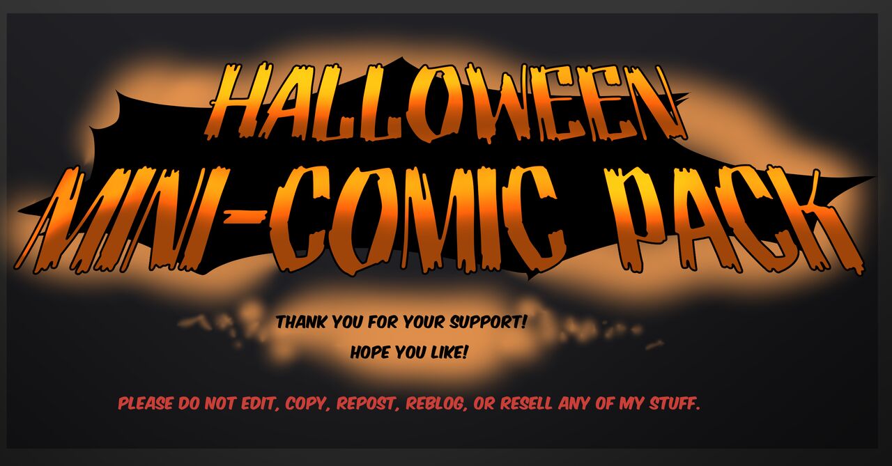Halloween Mini-Comic Pack page 1 full