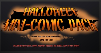 Halloween Mini-Comic Pack cover