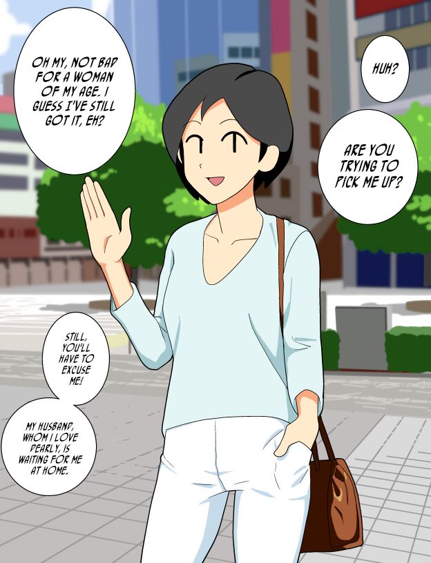 Mob-gao Hitozuma 2-koma-ochi CG Shuu | Mob-faced Married Women Instant Loss 2-Koma page 4 full