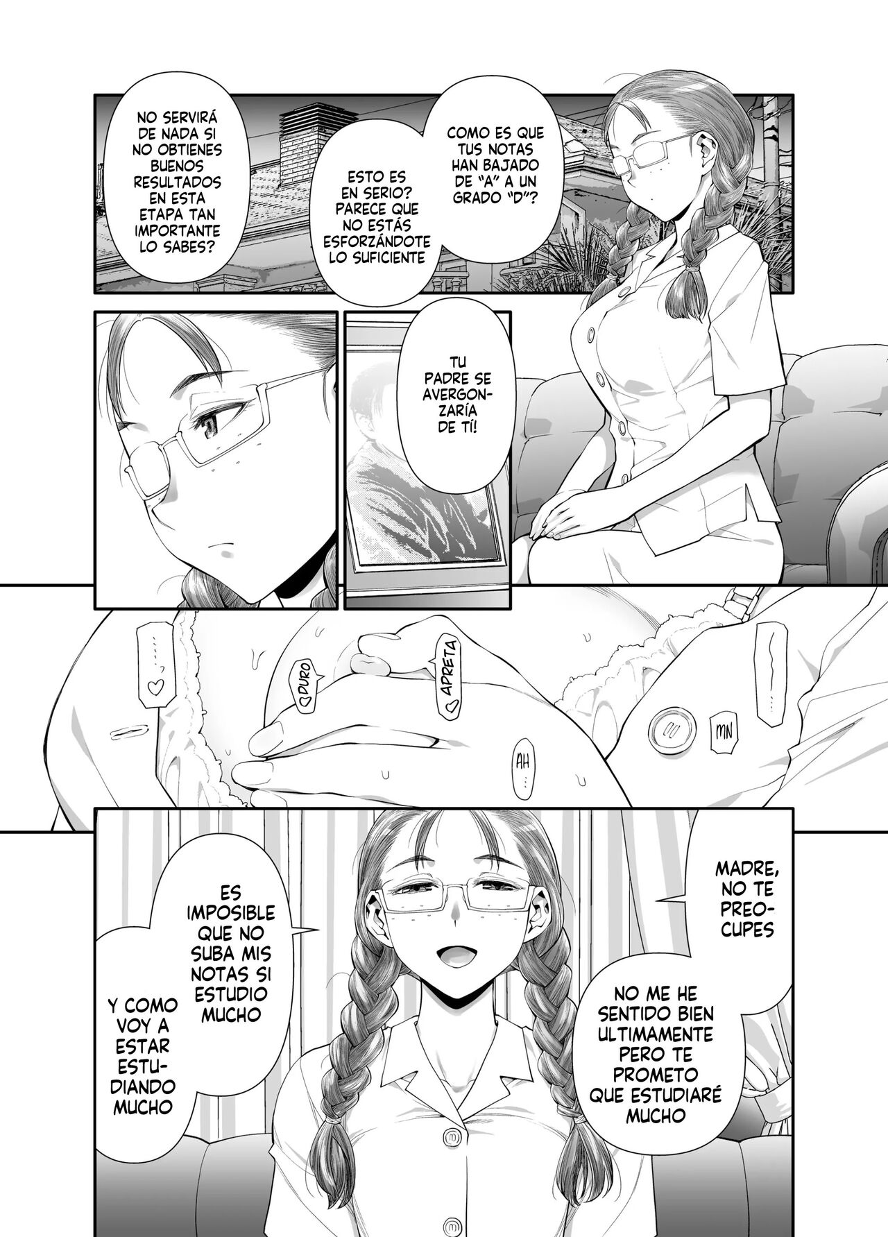 Zenbu, Sensei no Sei. Futanari Onna Kyoushi ga Onanie Chuudoku Yuutousei o Sukkirisaseru Hanashi. | Todo es culpa de la Sensei! page 4 full