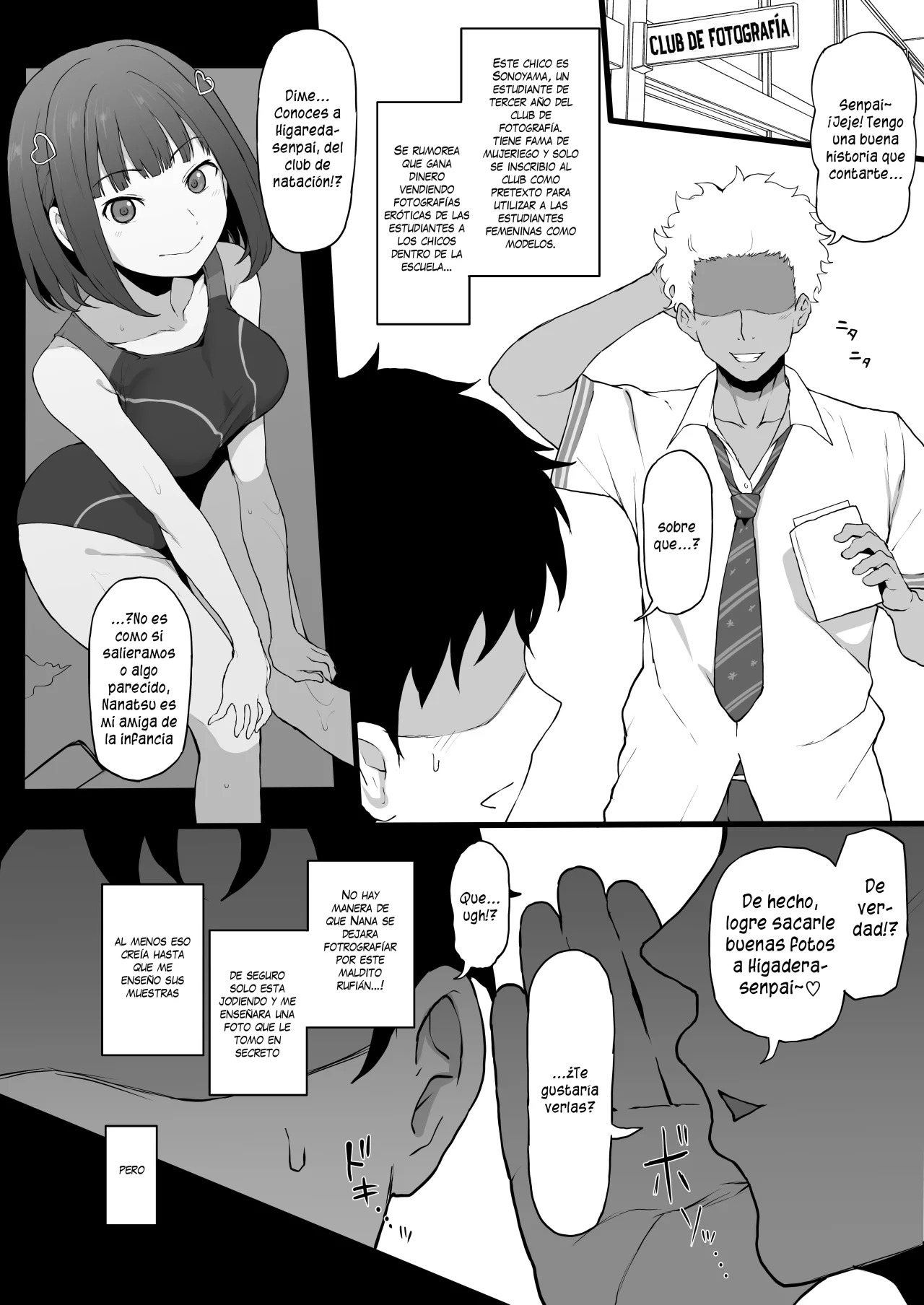 Yarichin kara Imouto to Osananajimi no Honnou Mukidashi na Shashin o Katte Shikoru Hon page 4 full