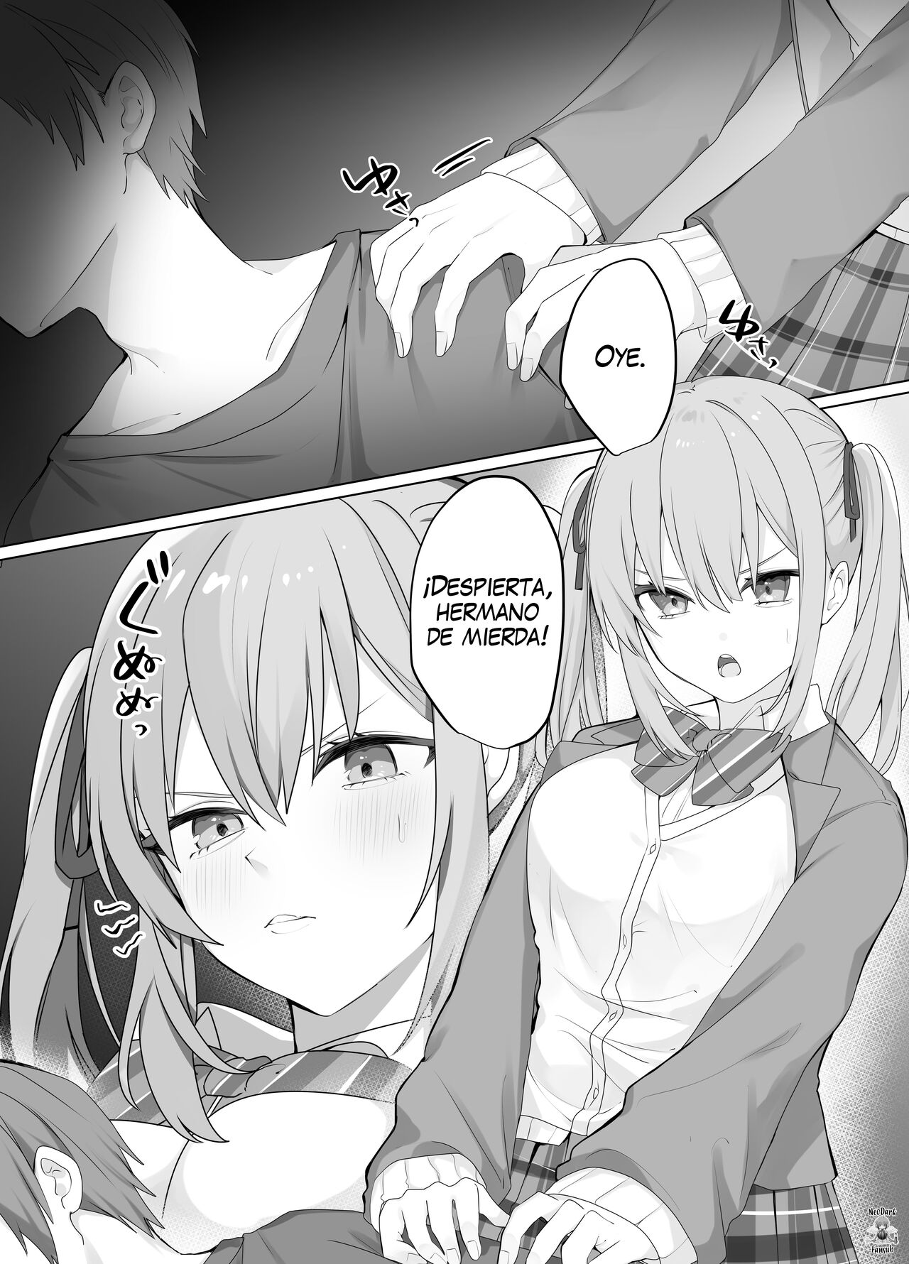 Sex Shinai to Derarenai Heya ni Naka no Warui Imouto to Tojikomerareru | Atrapado en una Habitación Cerrada para Tener Sexo con la Perra de tu Hermana Pequeña page 3 full