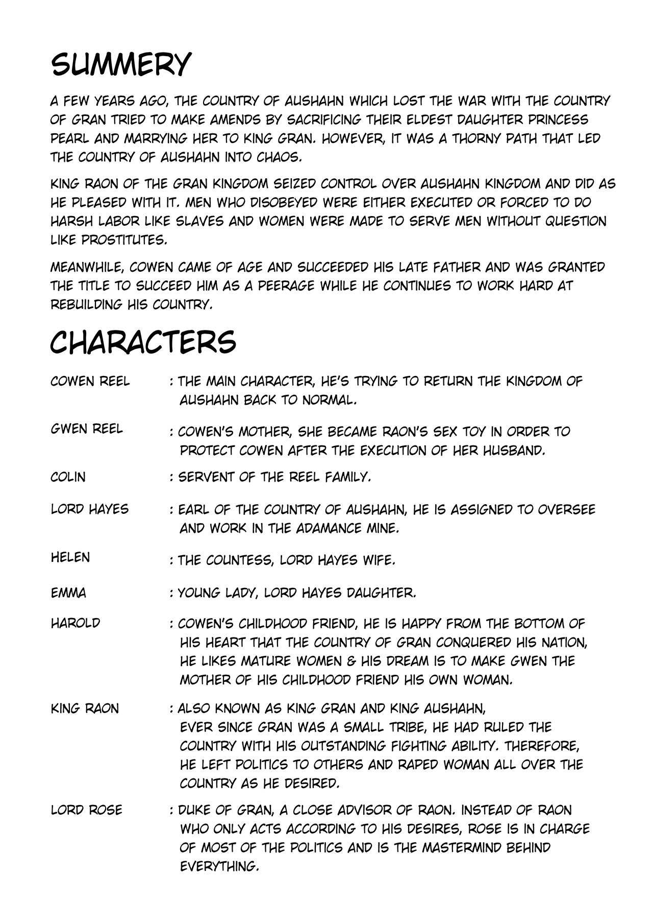 Kyouki no Oukoku San no Shou | Kingdom Of Madness Chapter Three page 4 full