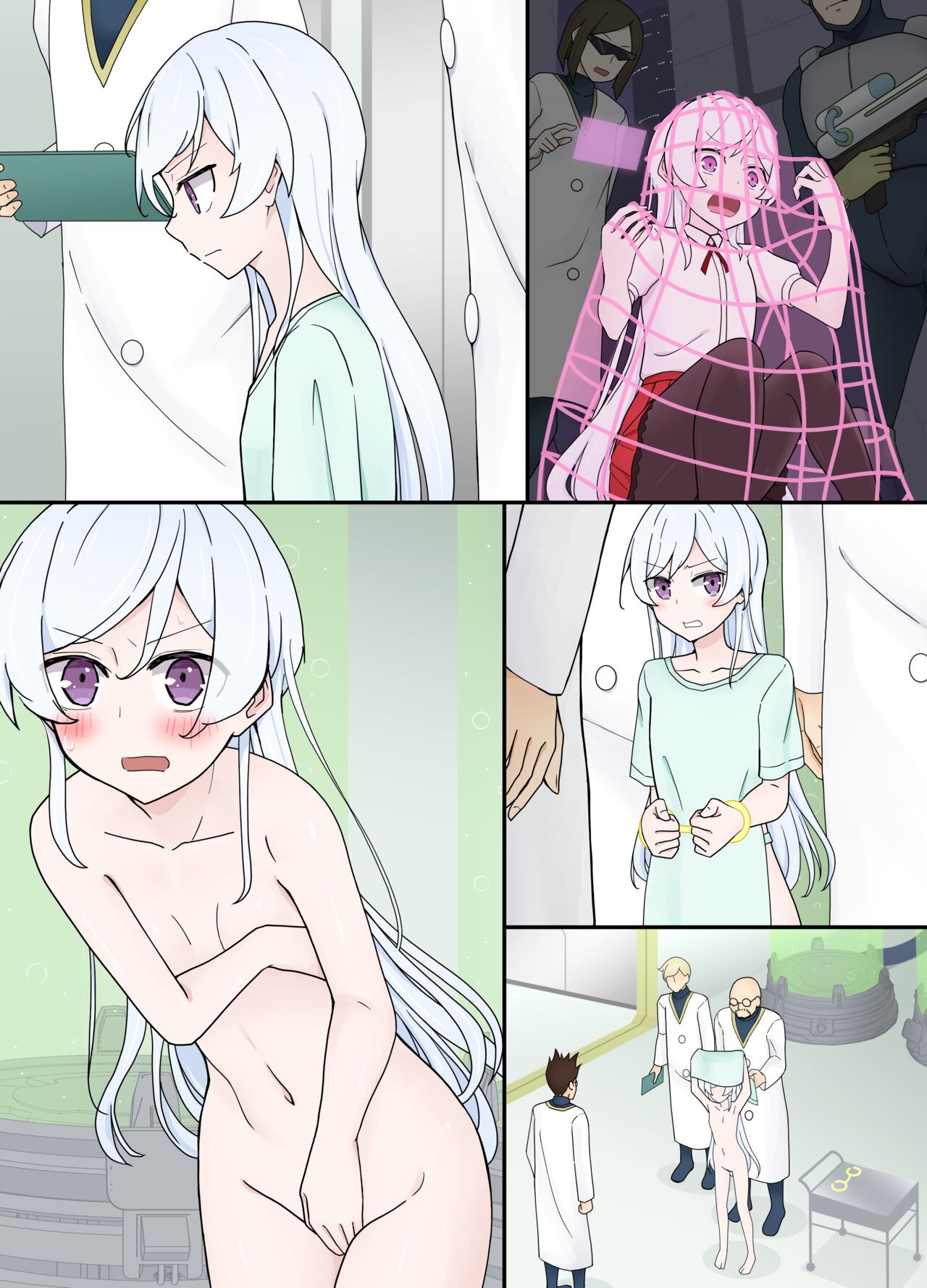At a future research facility + Textless + Bonus page 3 full