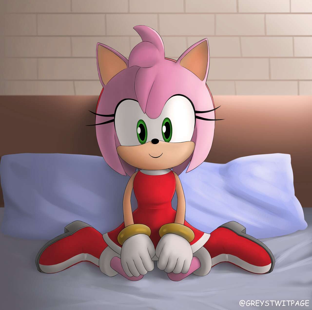 Amy Rose and Rouge the Bat by GREYSTWITPAGE page 1 full