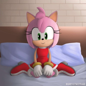 Amy Rose and Rouge the Bat by GREYSTWITPAGE cover