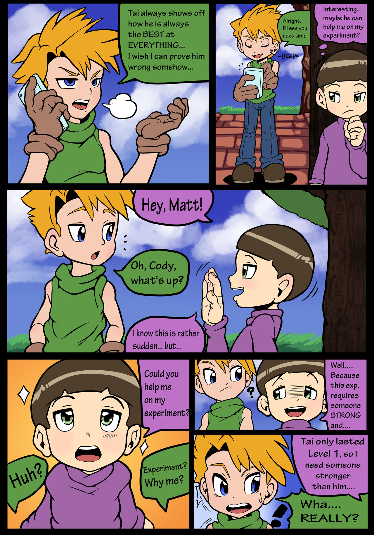 Cody's Experiment page 2 full