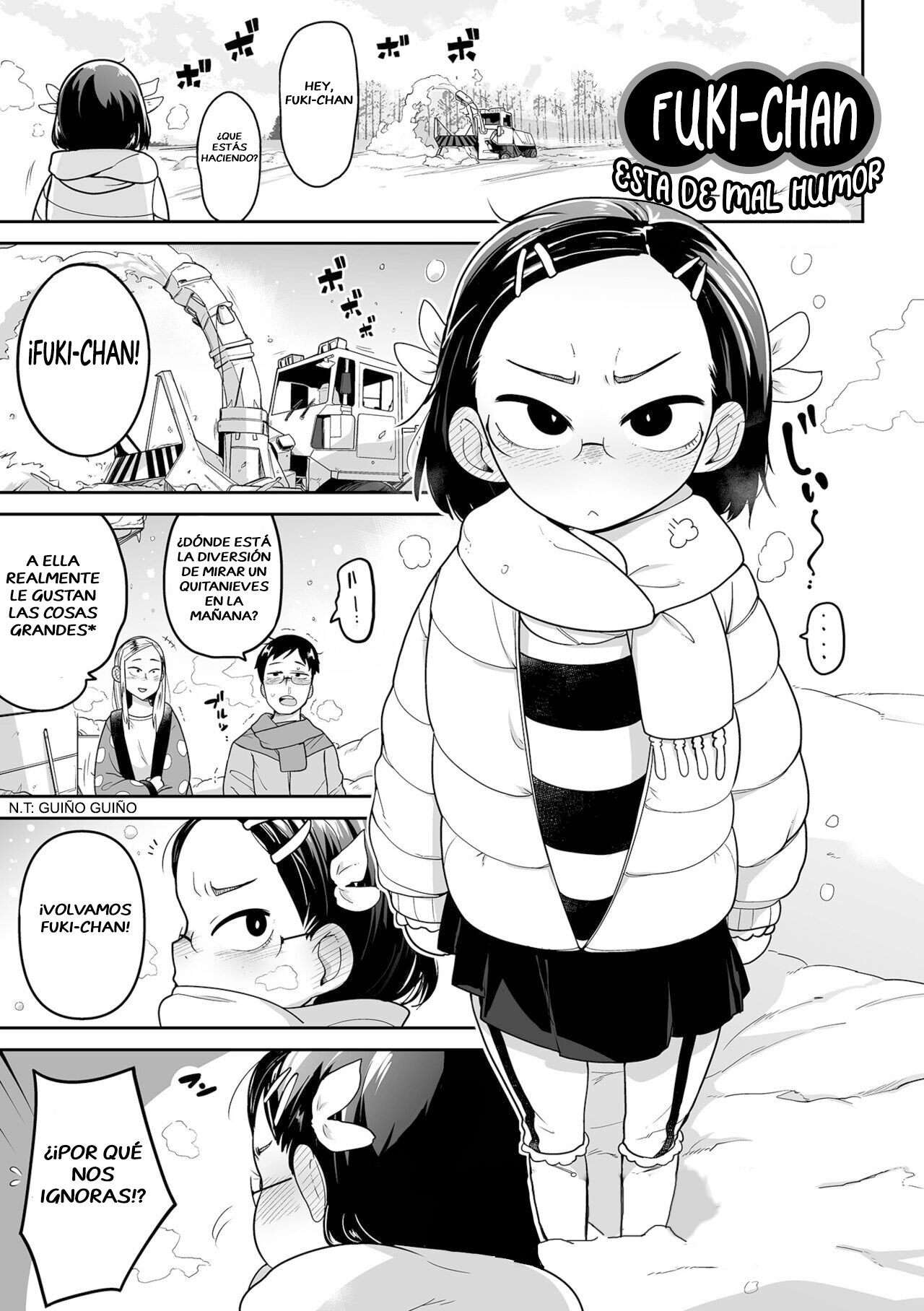 Fuki-chan wa Fukigen | Fuki-chan Está de Mal Humor page 1 full