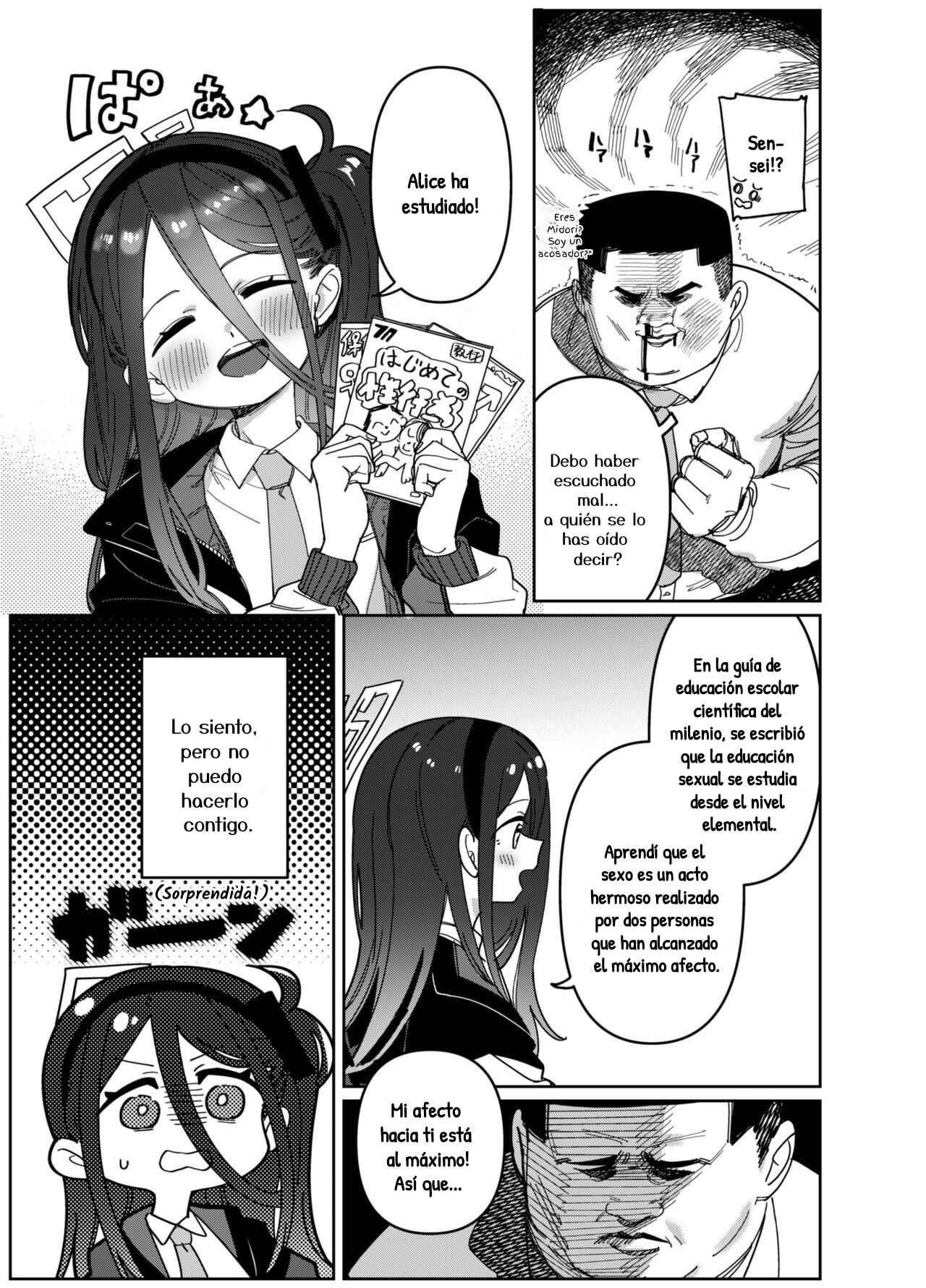 Sensei wa Yowai node Alice ga Mamorimasu! - Cuz sensei too weak, Aris will protect you!   | El Sensei es Débil Asíque Alice lo Protegerá! page 4 full