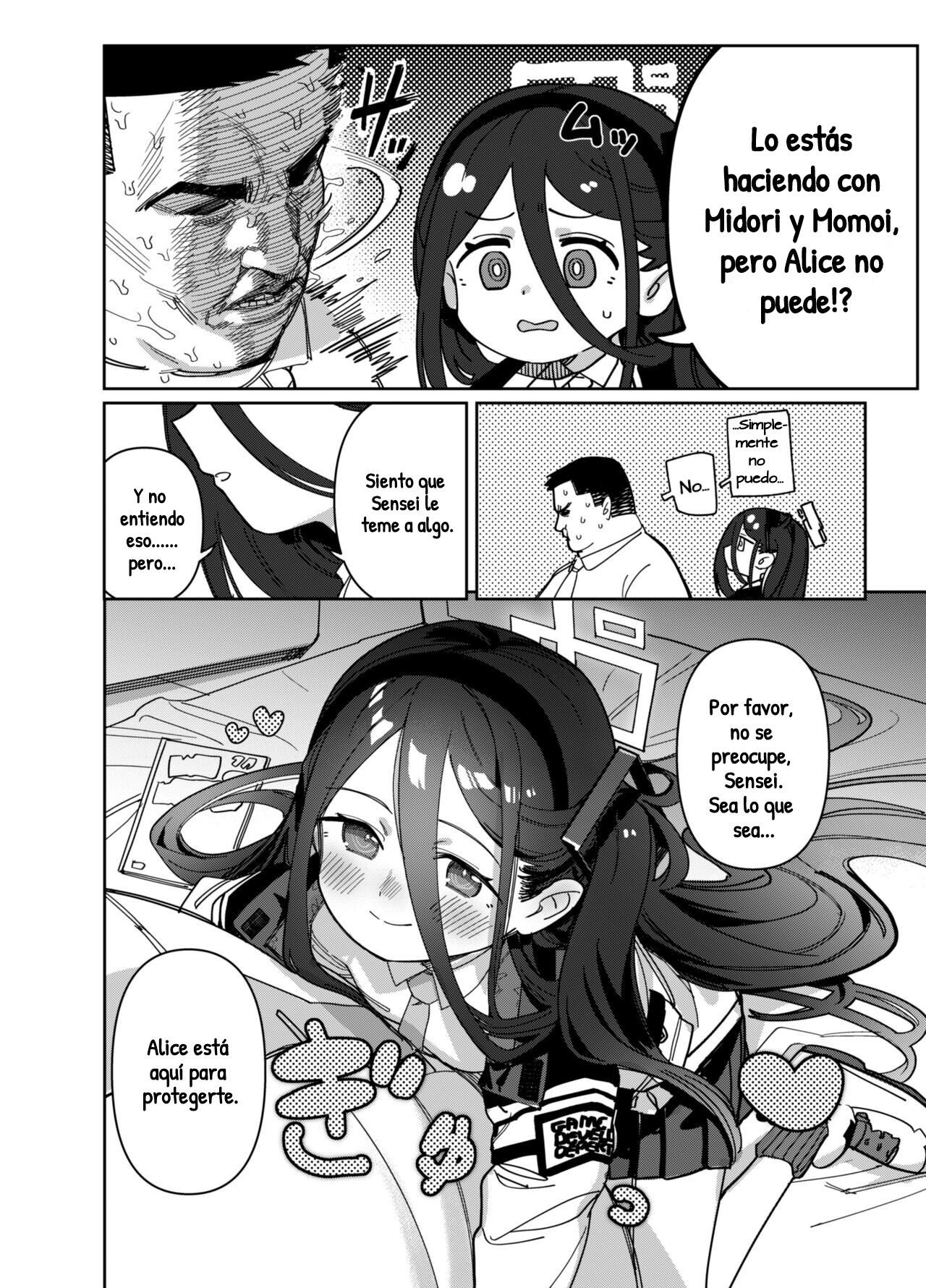 Sensei wa Yowai node Alice ga Mamorimasu! - Cuz sensei too weak, Aris will protect you!   | El Sensei es Débil Asíque Alice lo Protegerá! page 5 full