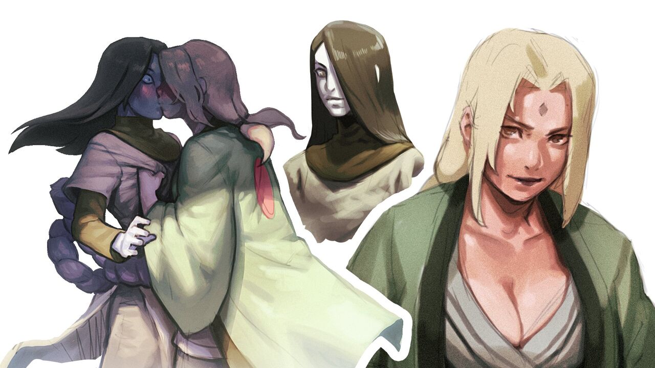 Tsunade x Orochimaru page 1 full