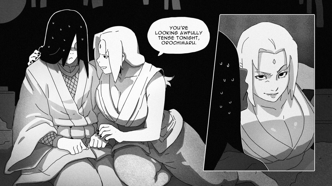 Tsunade x Orochimaru page 3 full