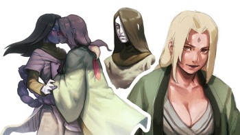 Tsunade x Orochimaru cover
