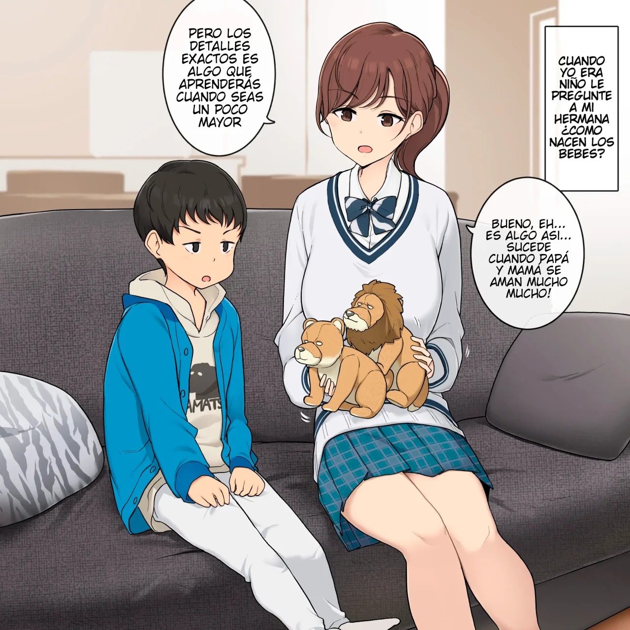 Kozukuri no Shikata o Dankai-teki ni Oshiete Kureru Onee-san page 1 full