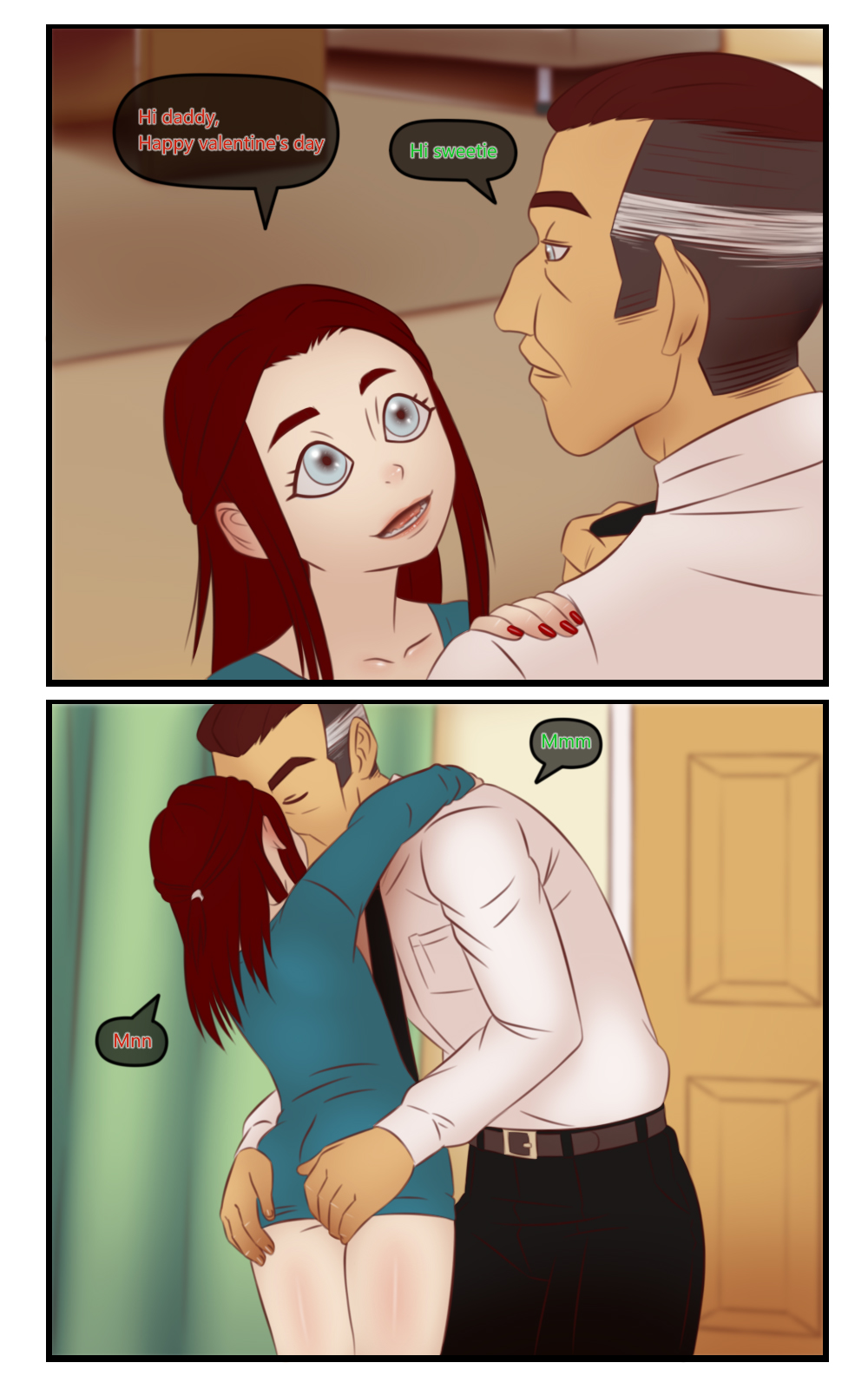 Valentine's Day of Rebecca page 1 full