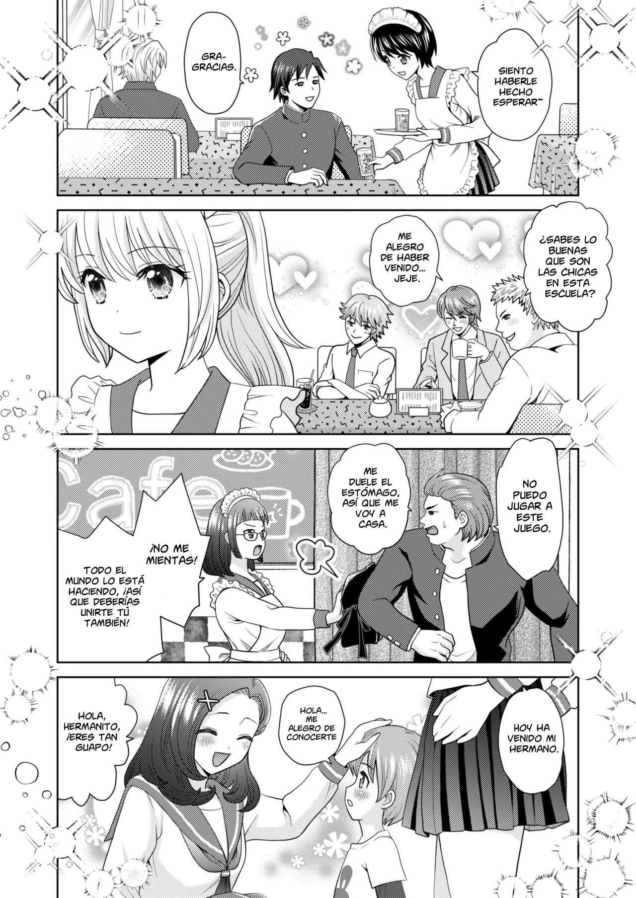 Bunkasai de Danjoshuudan Irekawari!!  | Intercambio de cuerpos en un festival cultural page 3 full