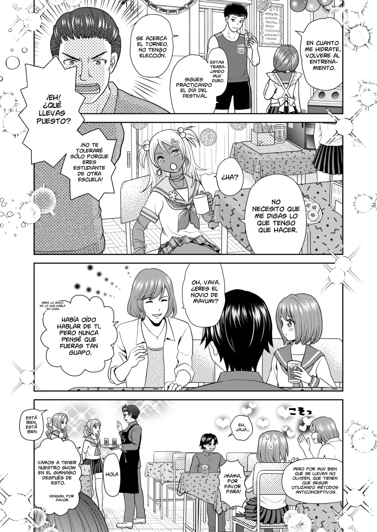 Bunkasai de Danjoshuudan Irekawari!!  | Intercambio de cuerpos en un festival cultural page 4 full
