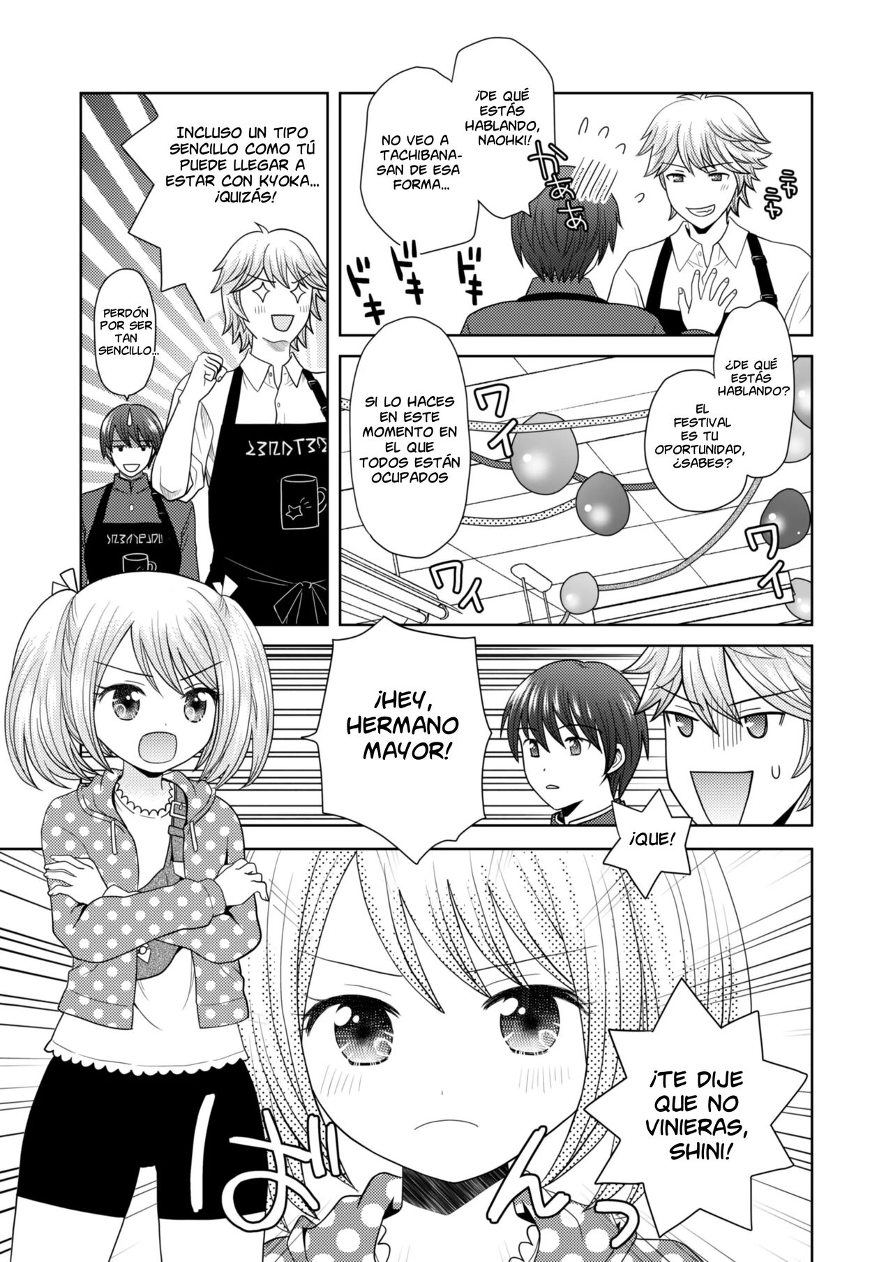 Bunkasai de Danjoshuudan Irekawari!!  | Intercambio de cuerpos en un festival cultural page 6 full