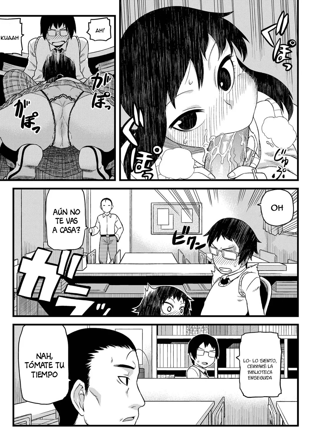 Toshoshitsu no Senpai to. page 8 full