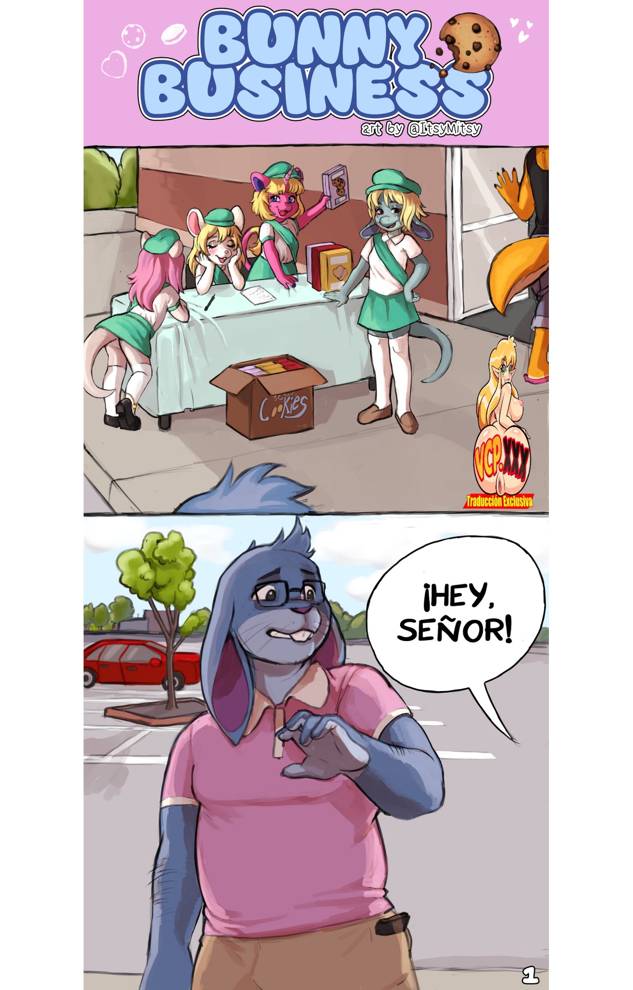 Bunny Business page 1 full