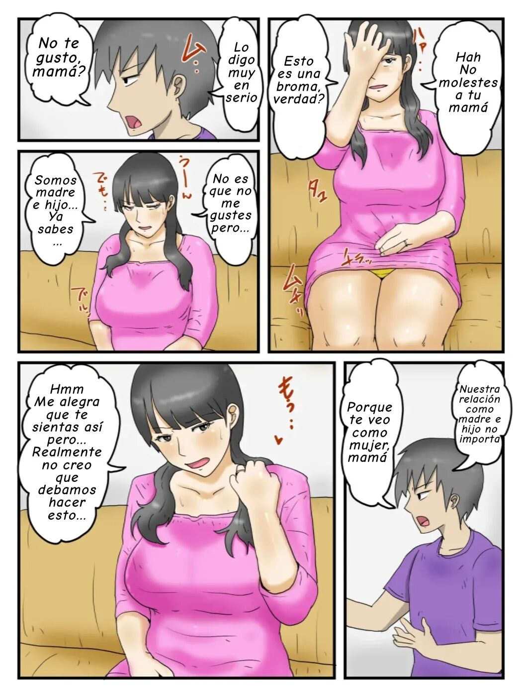 Okaa-san ni Onegai Shitara Wari to Kantan ni Yarasete Kureta page 6 full