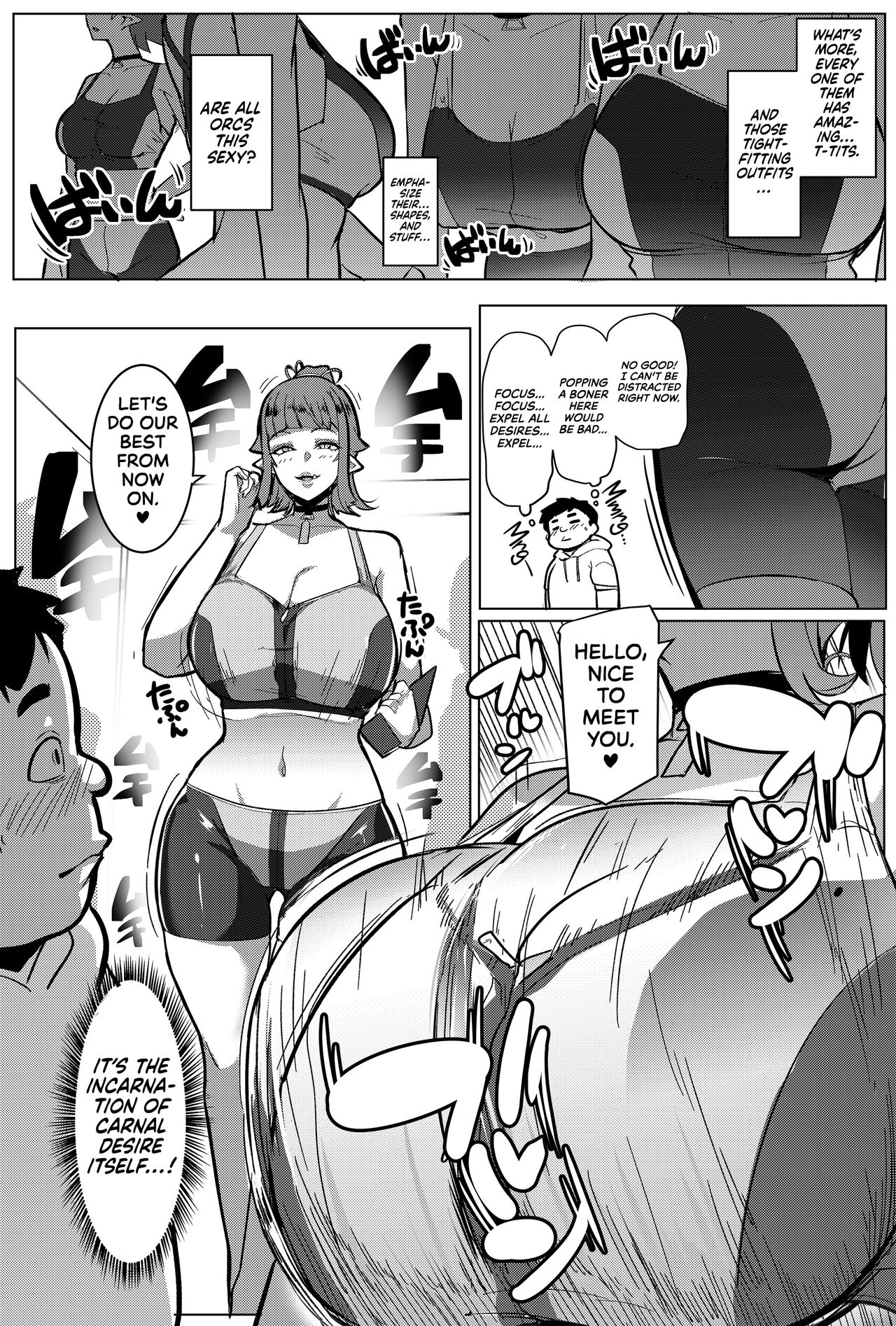 Hahaue mo Mesu Orc 2 | The Mother is Also a Slutty Orc 2 page 5 full